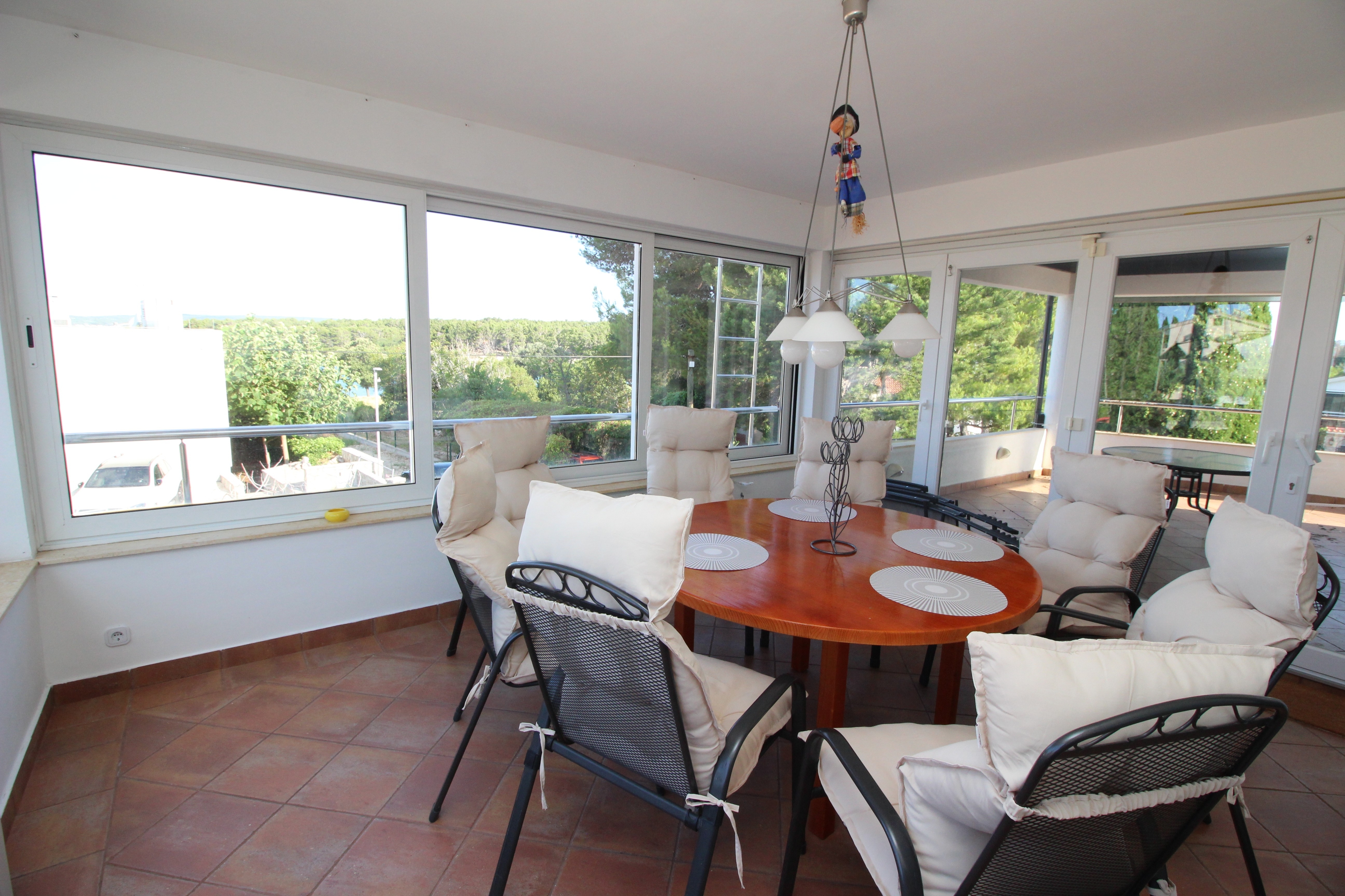 Two bedroom apartment with terrace and sea view Punat, Krk  A-a