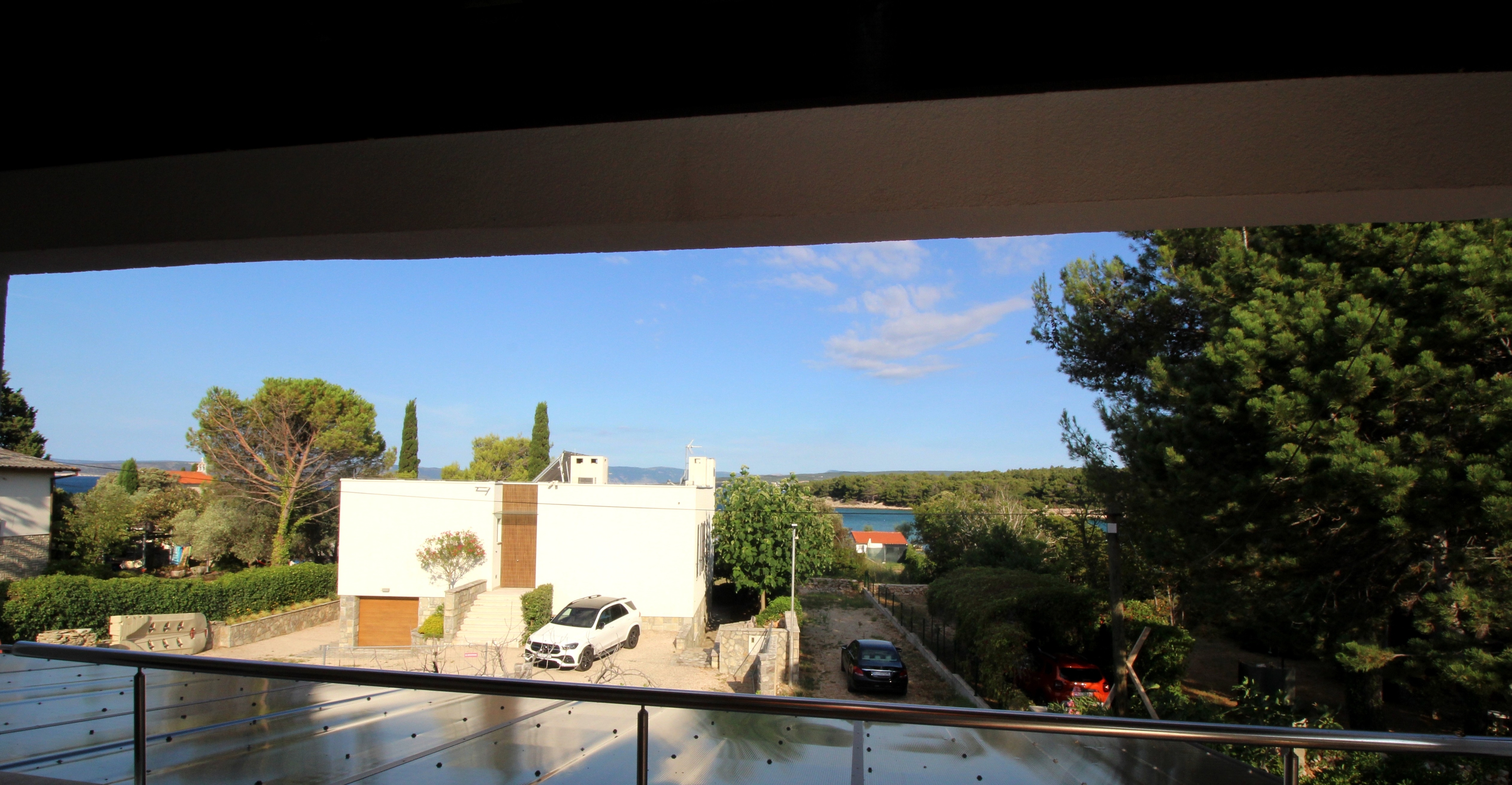 Two bedroom apartment with terrace and sea view Punat, Krk  A-a