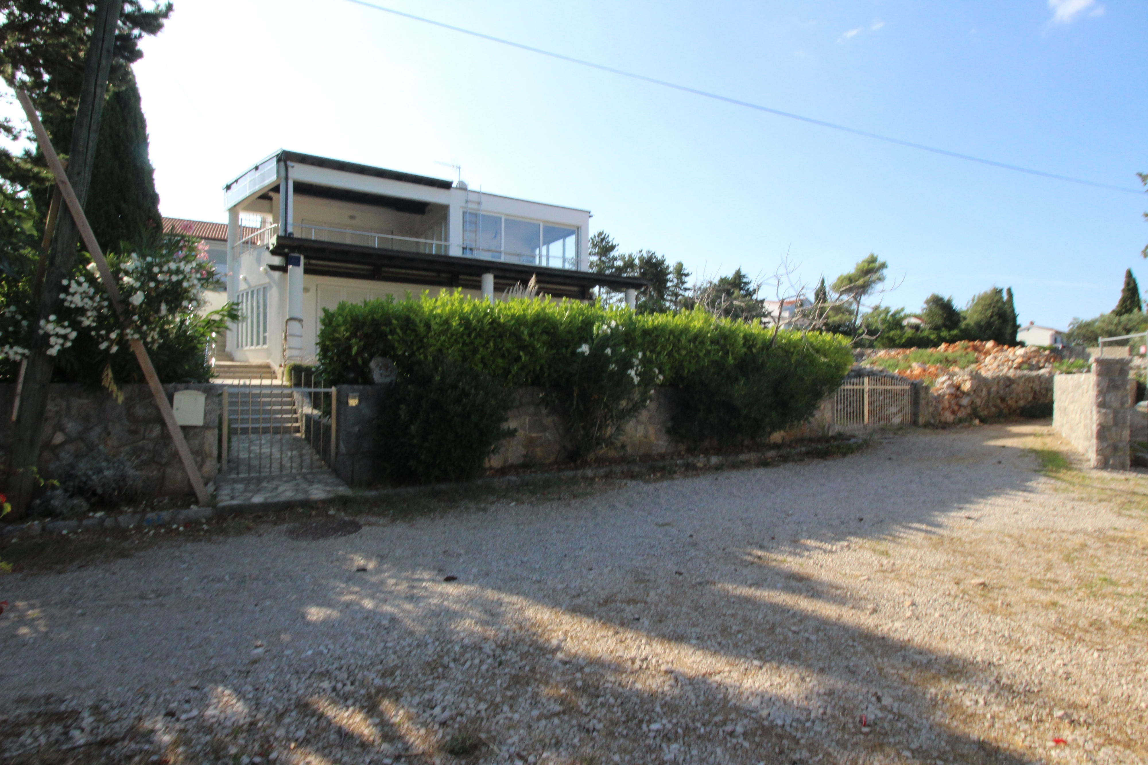 Two bedroom apartment with terrace and sea view Punat, Krk  A-a