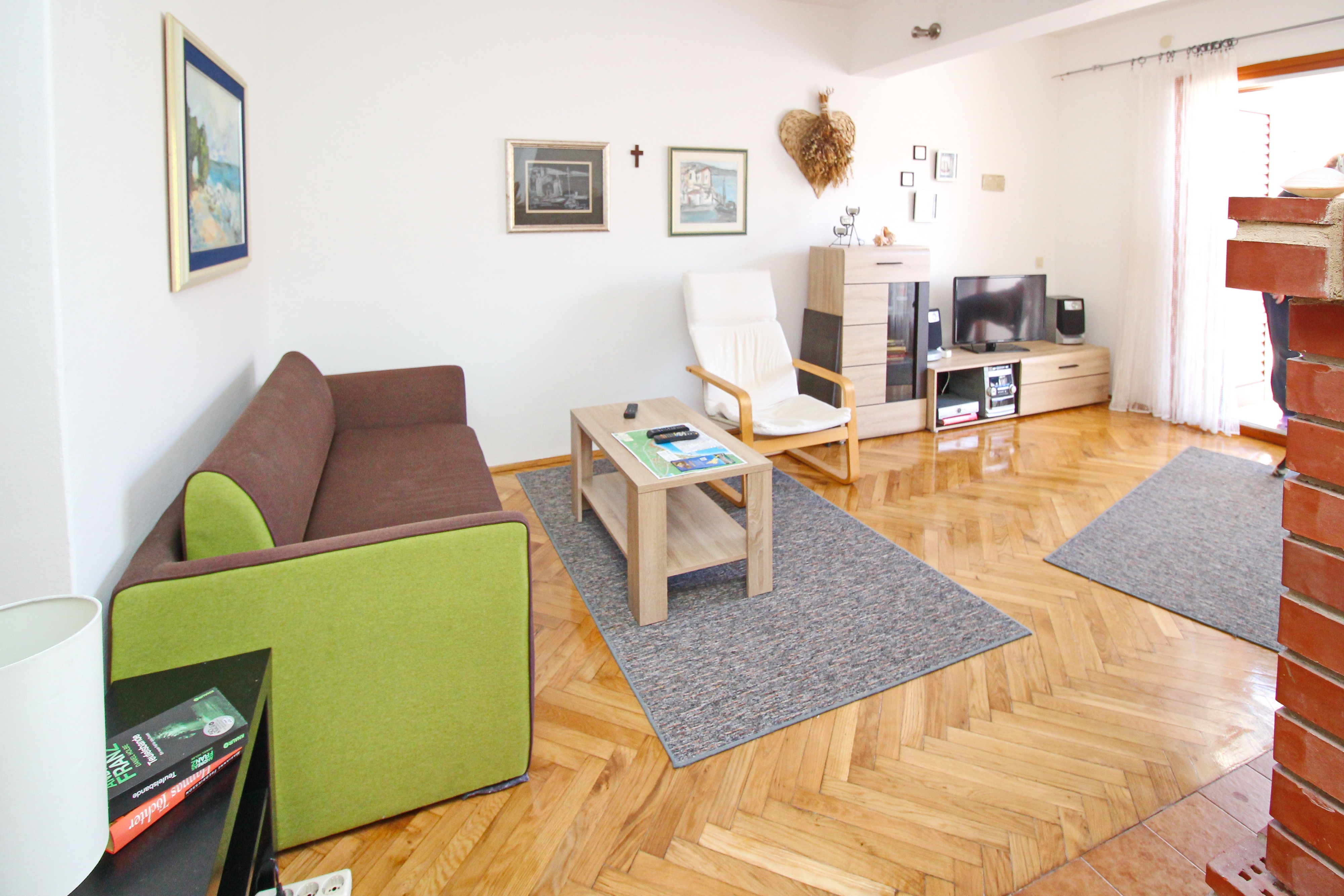 One bedroom apartment with terrace Baška, Krk  A-a
