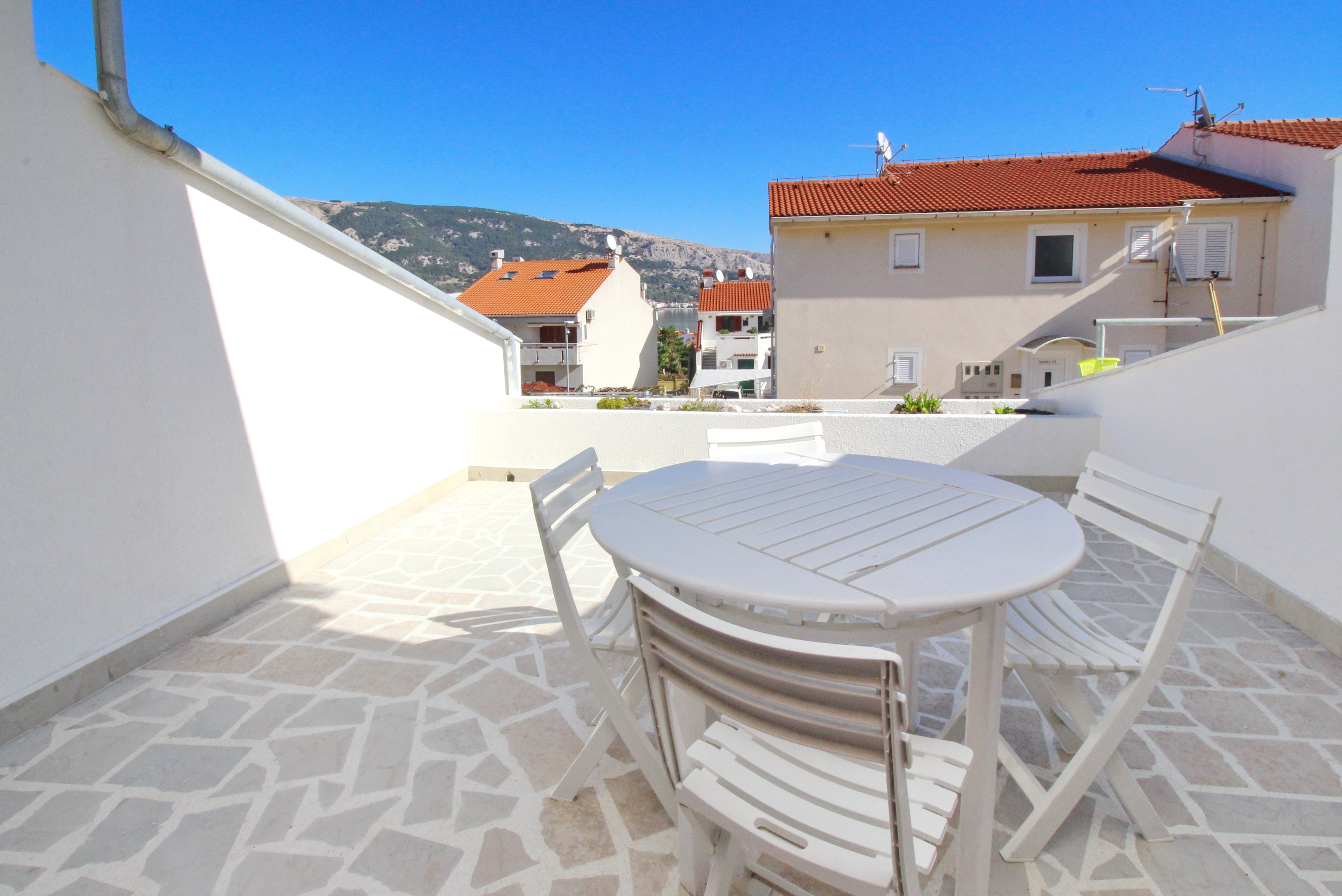One bedroom apartment with terrace Baška, Krk  A-a