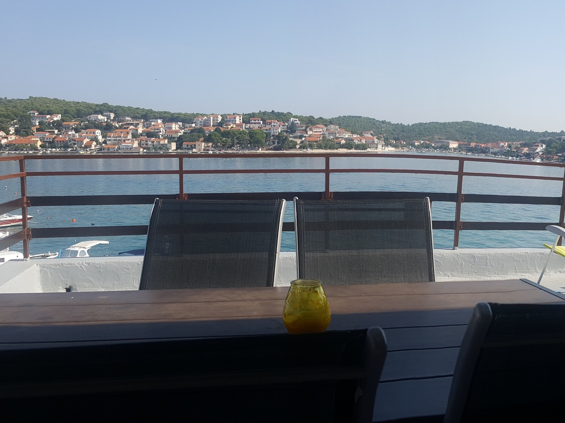 Two bedroom apartment with terrace and sea view Tisno, Murter (A-24209-a)