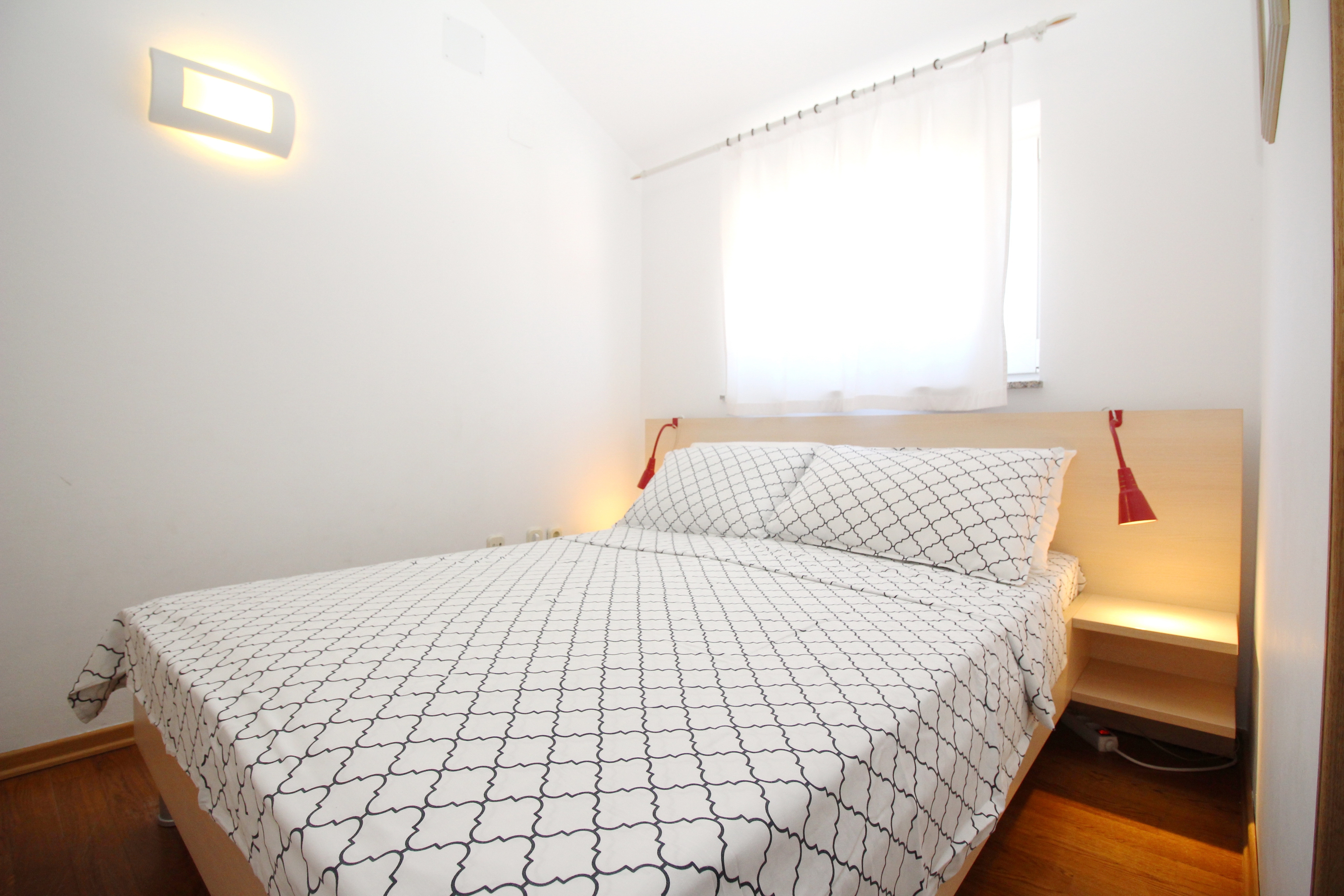 One bedroom apartment with balcony and sea view Baška, Krk  A-a