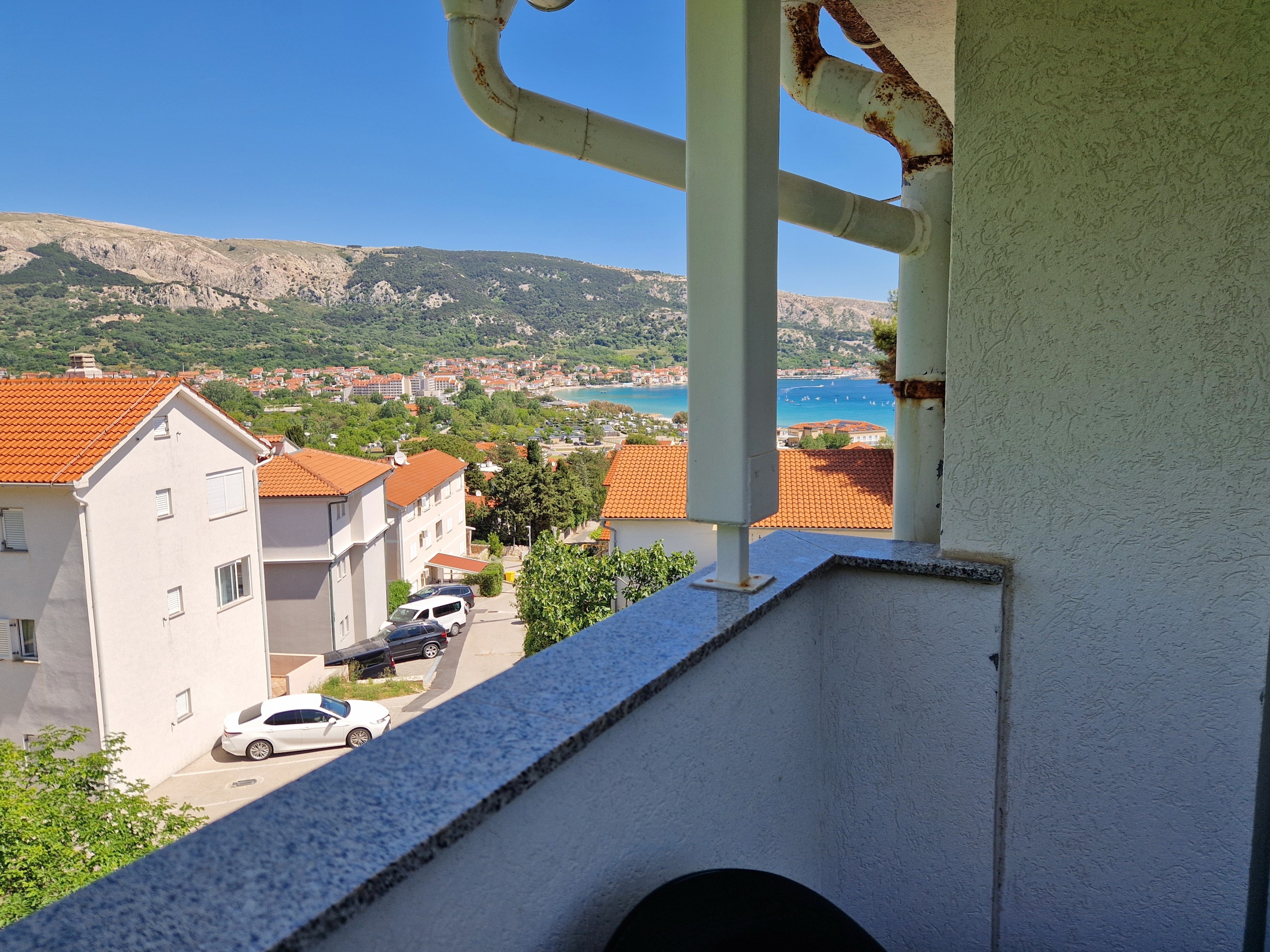 Two bedroom apartment with balcony Baška, Krk  A-b
