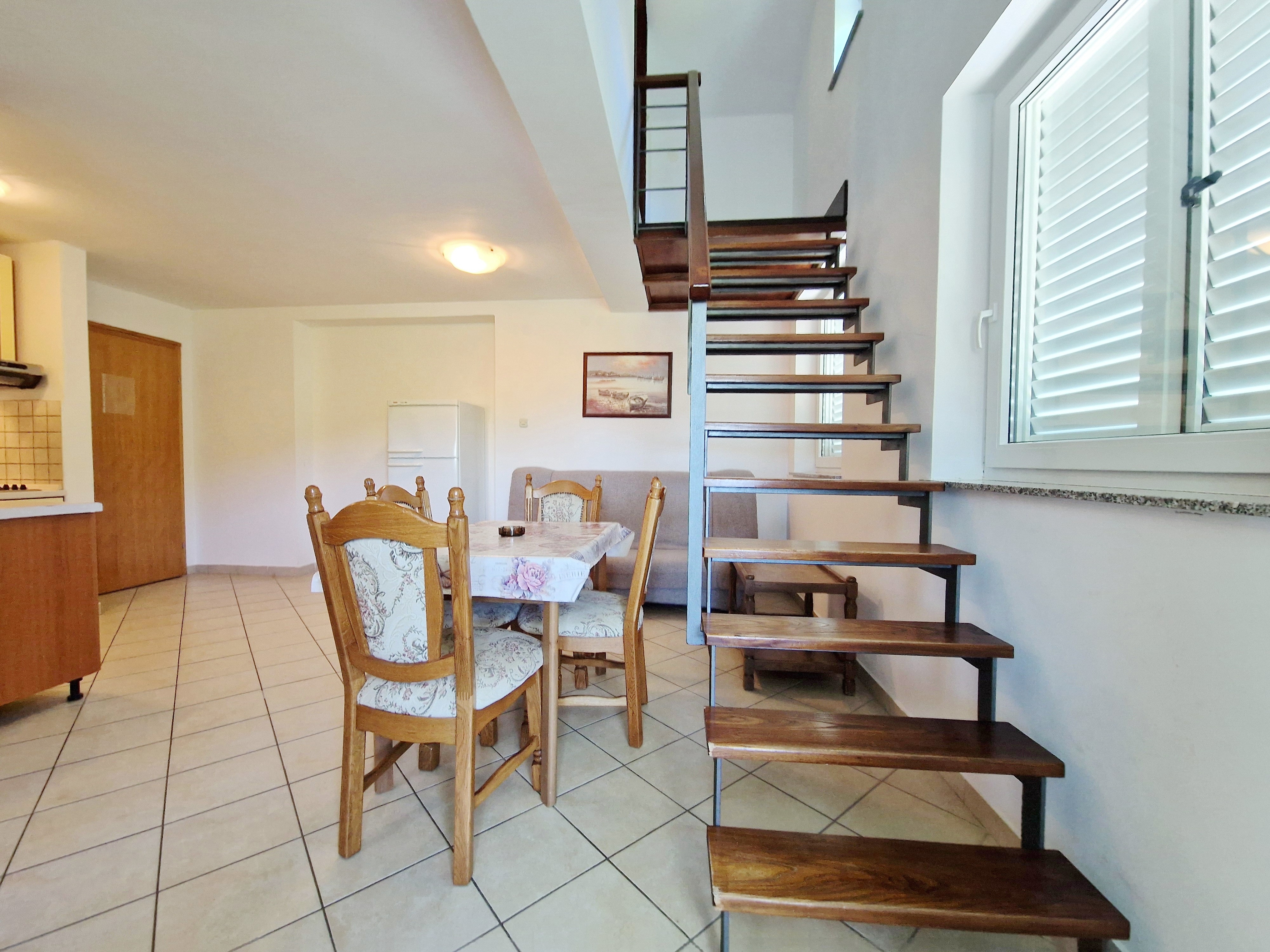 Two bedroom apartment with balcony Baška, Krk  A-b