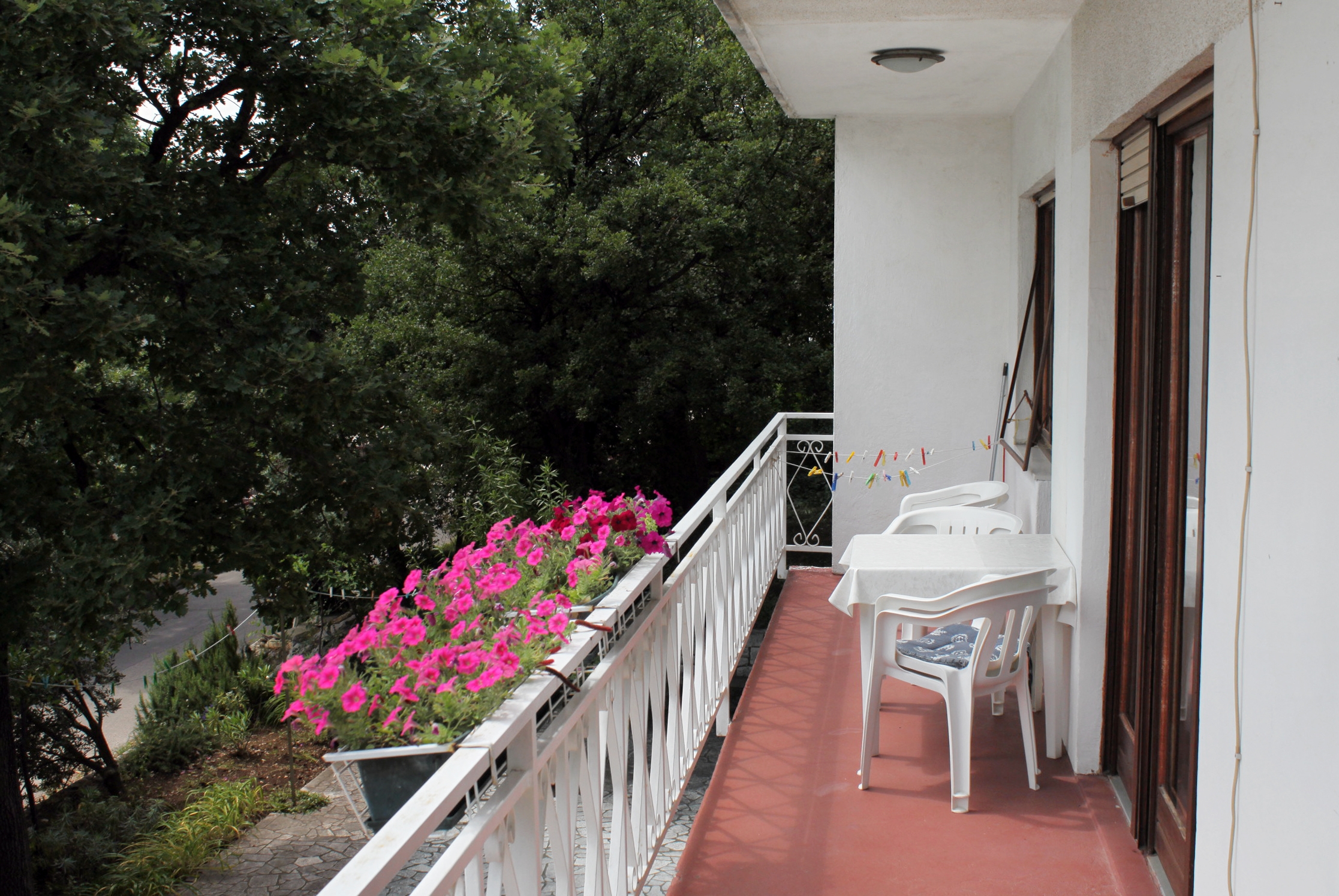 Two bedroom apartment with terrace and sea view Novi Vinodolski  A-a