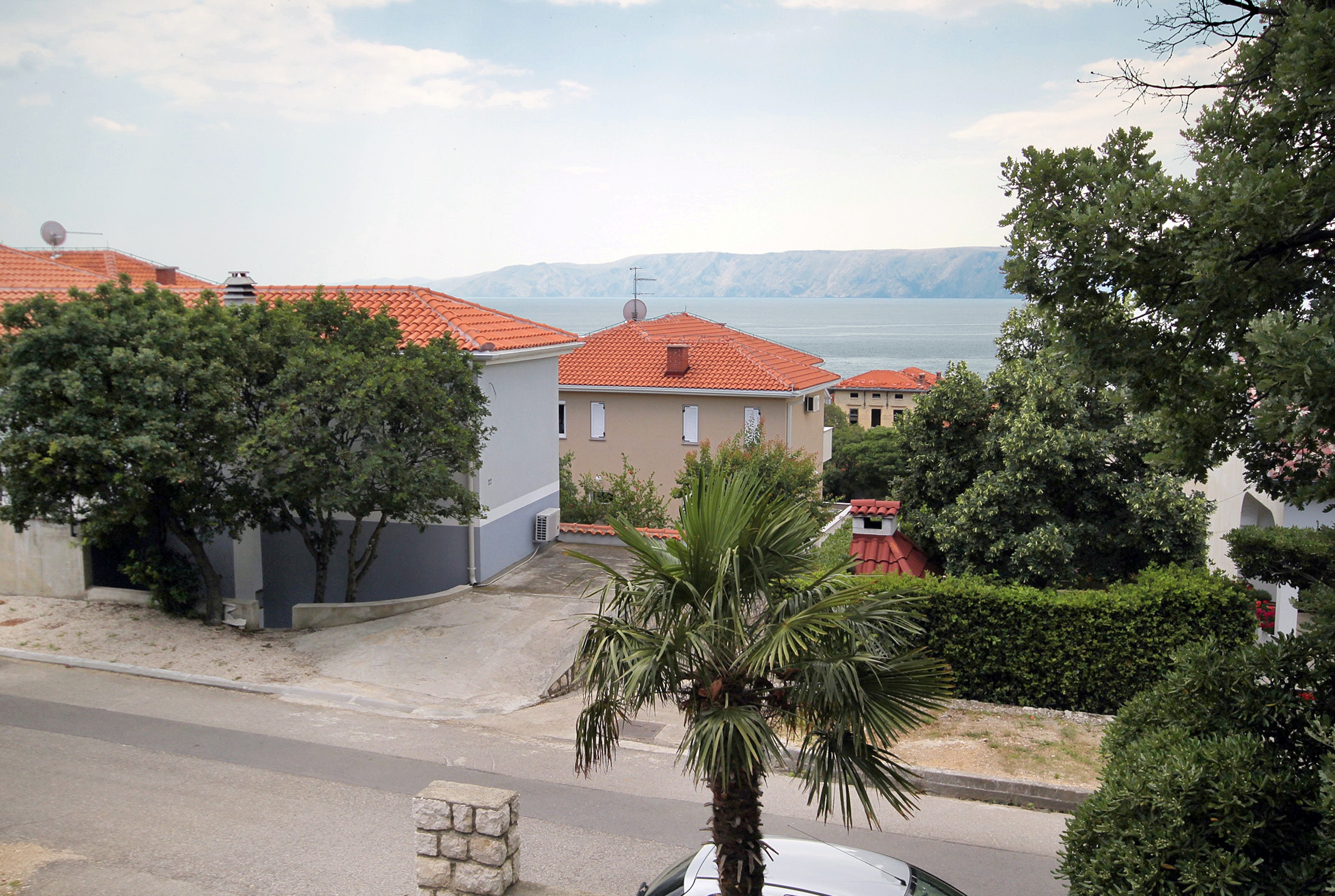 Two bedroom apartment with terrace and sea view Novi Vinodolski  A-a