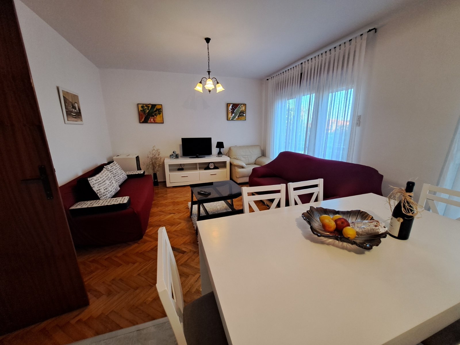 Two bedroom apartment with terrace and sea view Novi Vinodolski  A-a