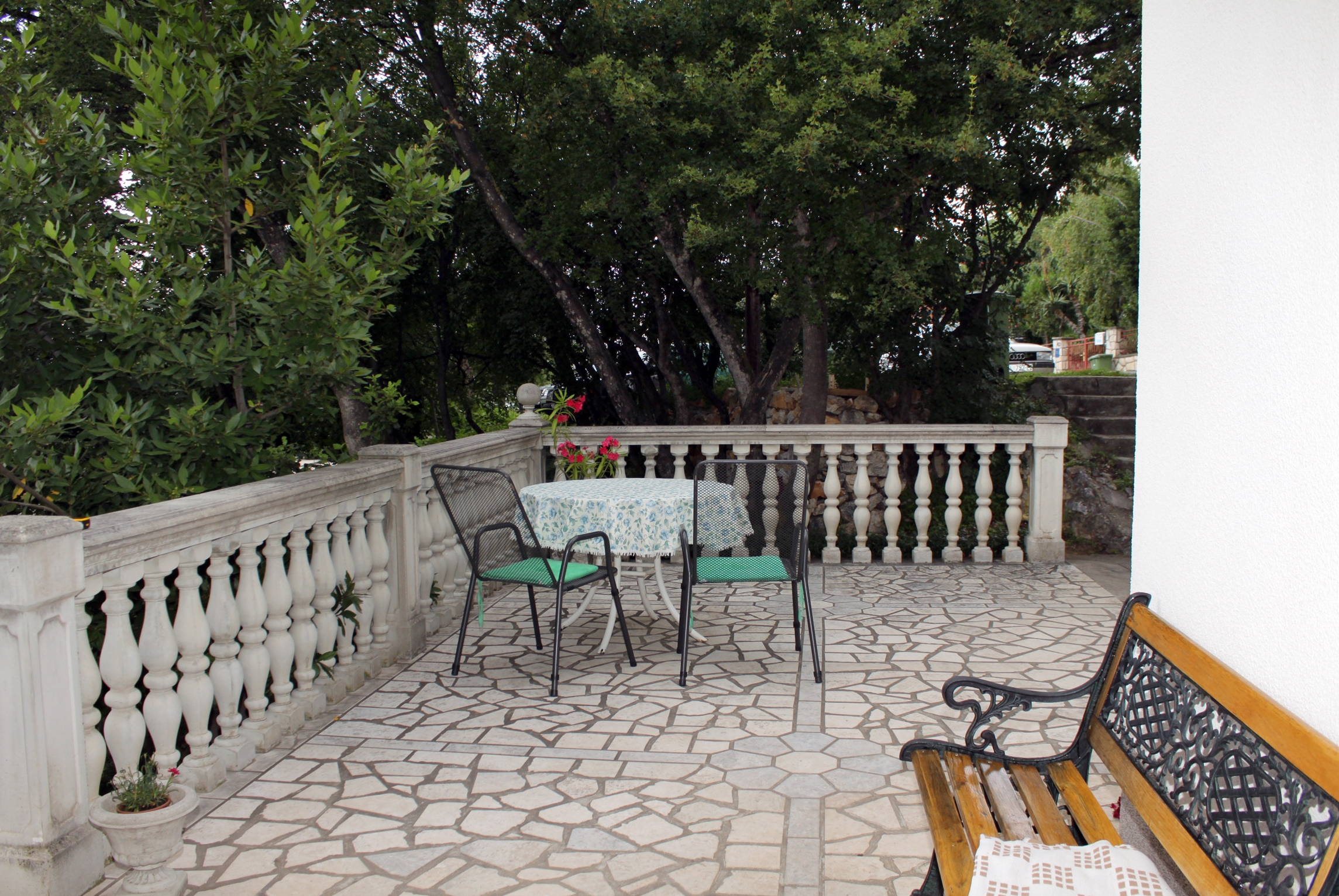 Two bedroom apartment with terrace and sea view Novi Vinodolski  A-a