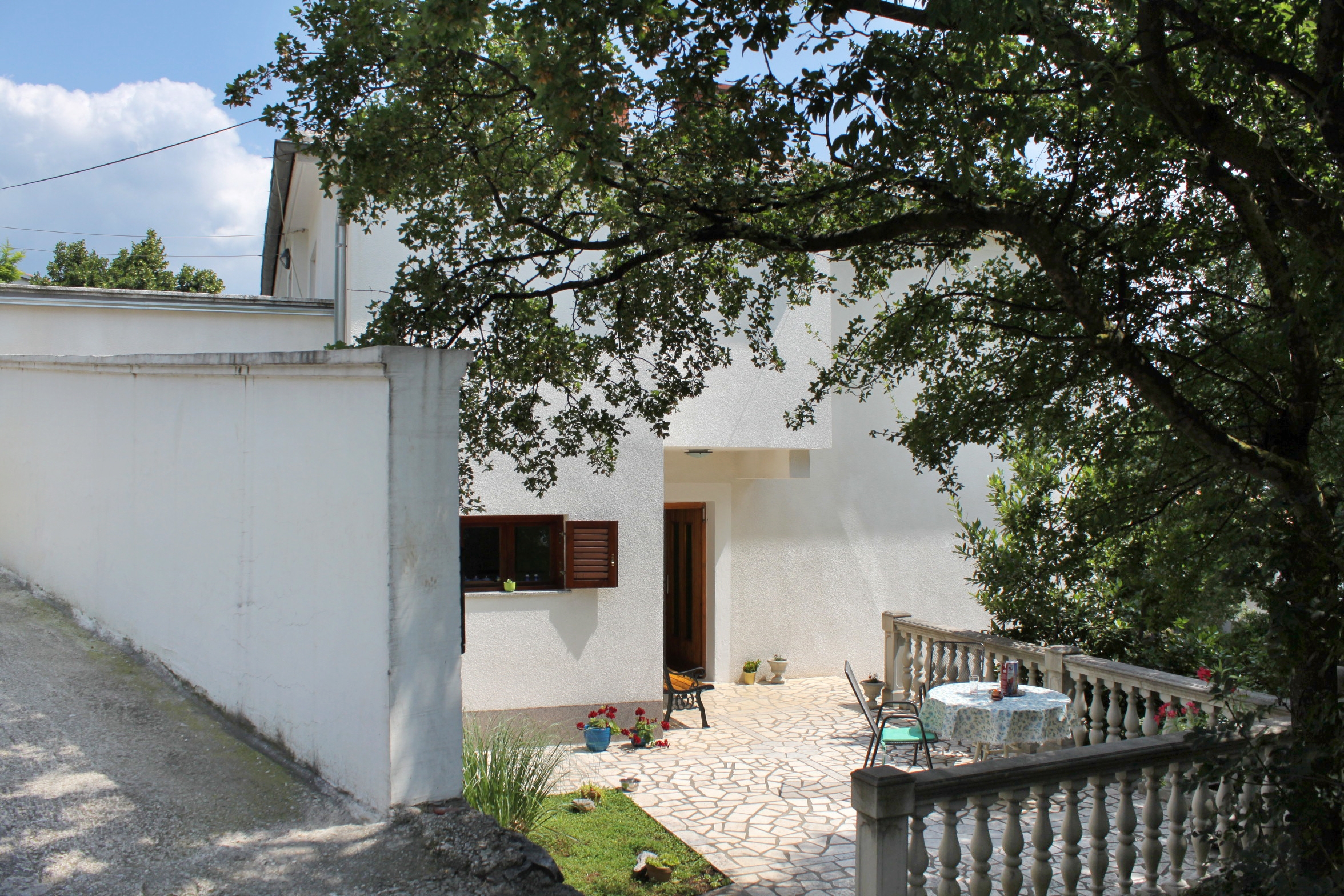 Two bedroom apartment with terrace and sea view Novi Vinodolski  A-a