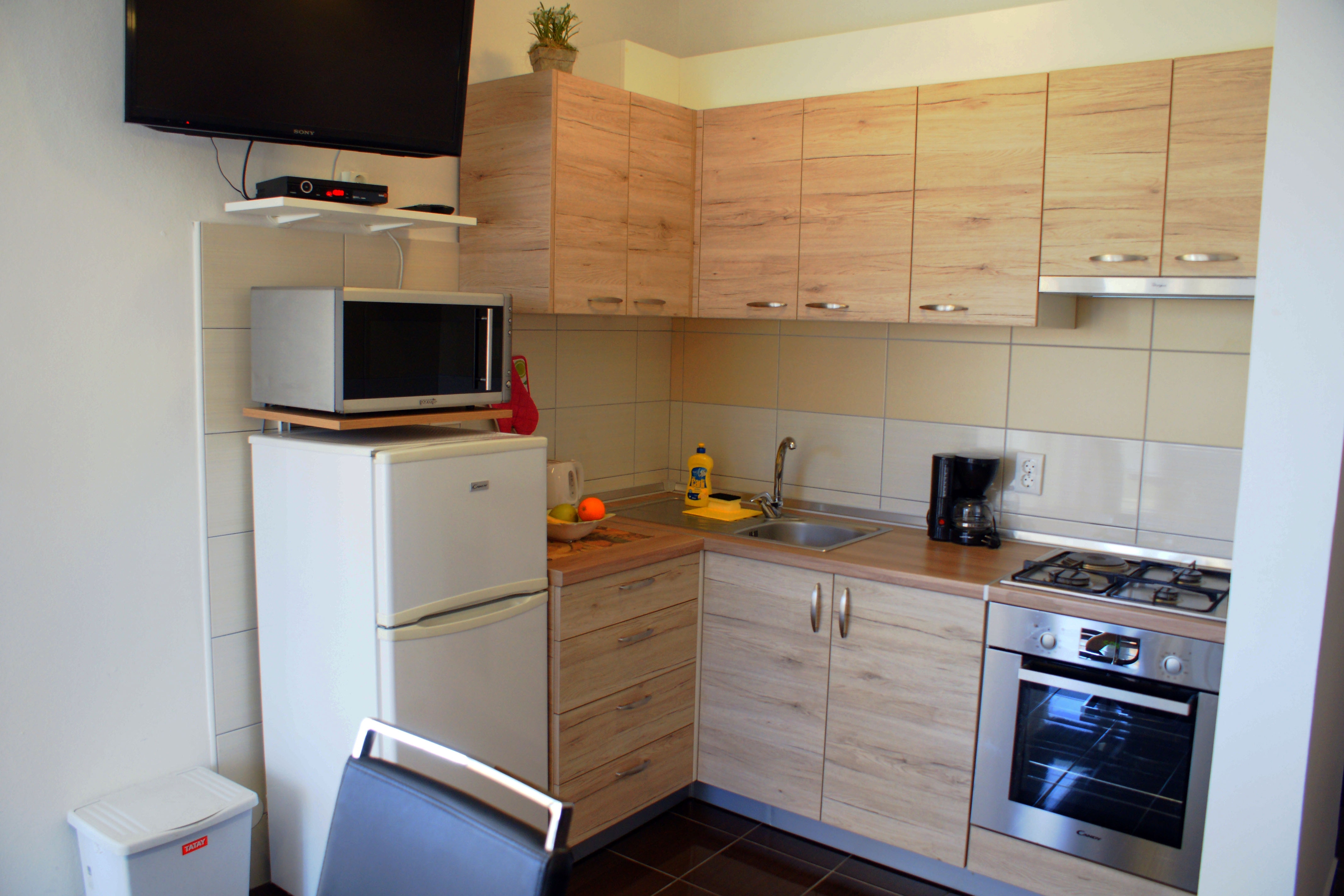 One bedroom apartment with terrace Bibinje, Zadar  A-a