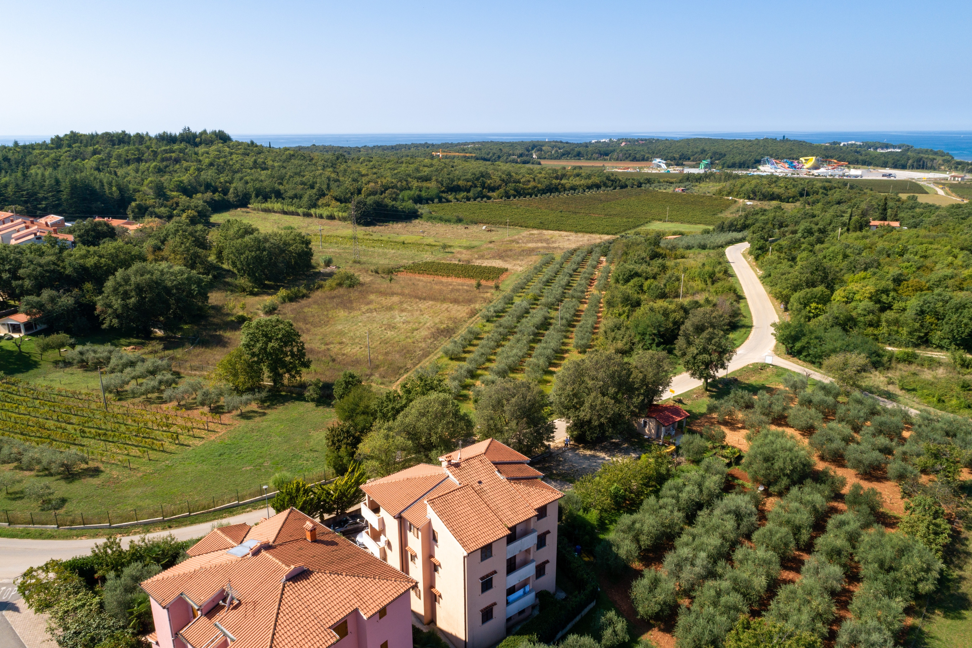 Dvosobni apartma S teraso Mugeba, Poreč  A-a