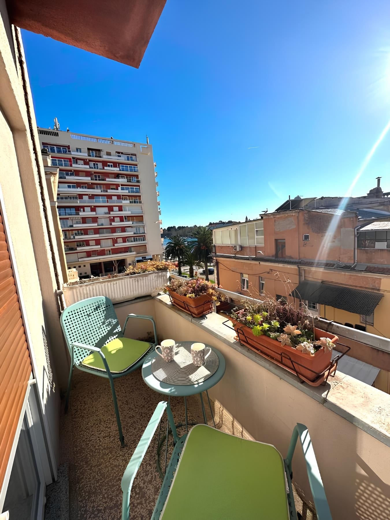 Trosobni apartman s balkonom i pogledom na more Zadar  A-a