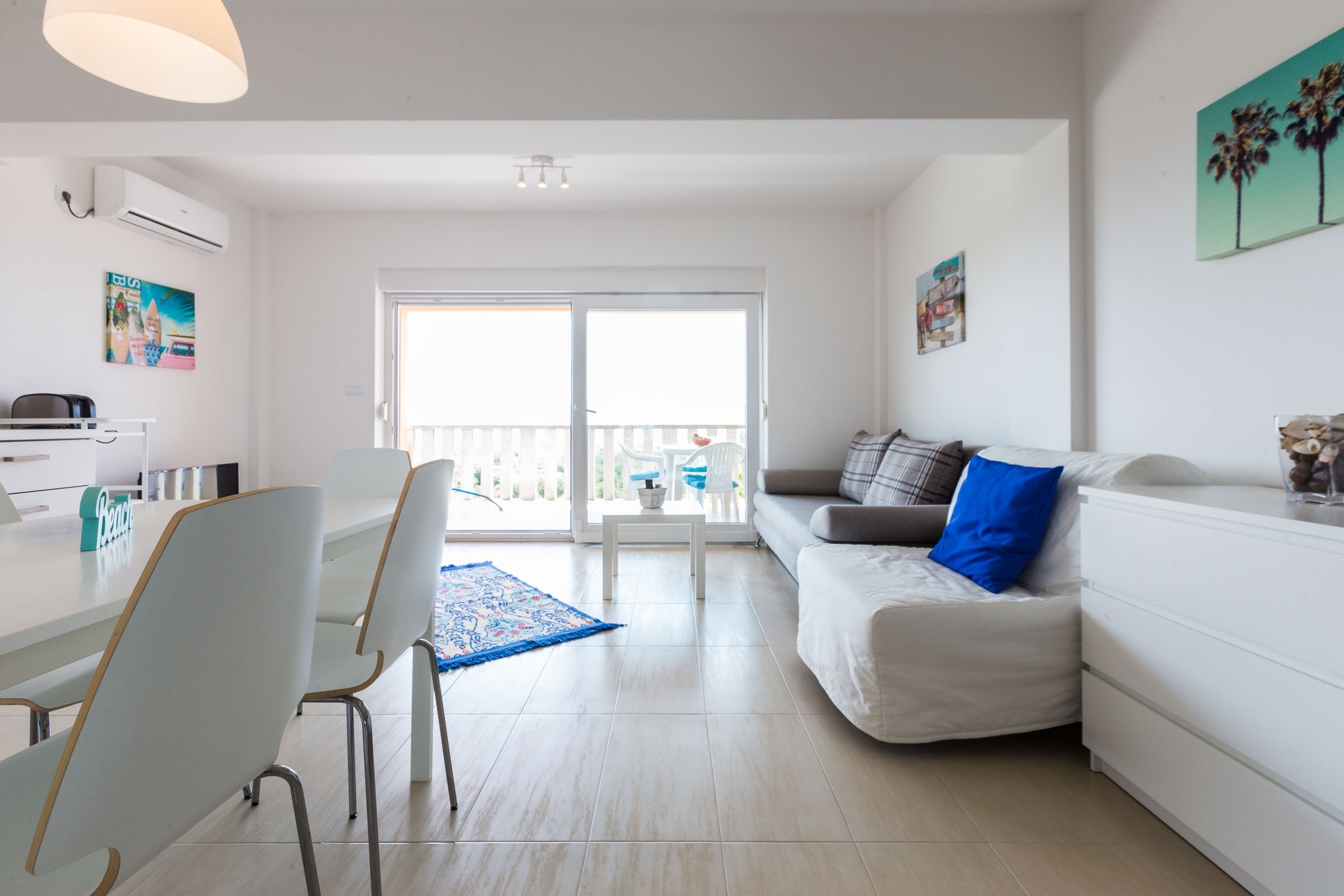 One bedroom apartment with terrace and sea view Sveti Petar, Biograd  A-b