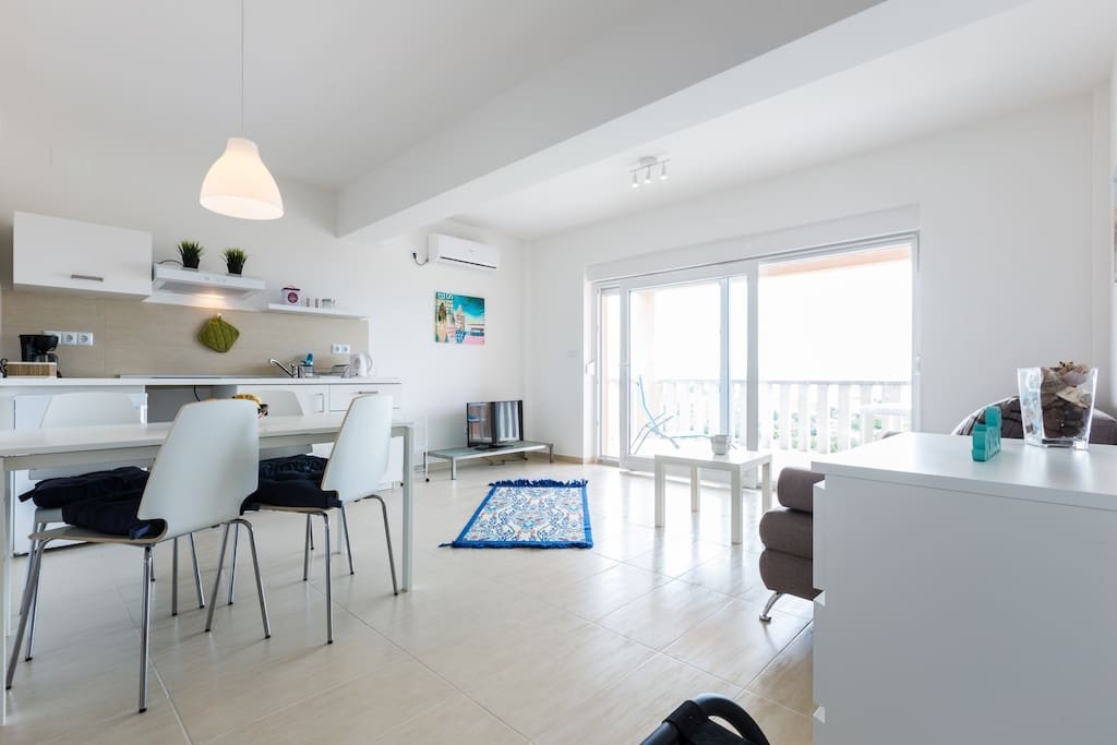 One bedroom apartment with terrace and sea view Sveti Petar, Biograd  A-b
