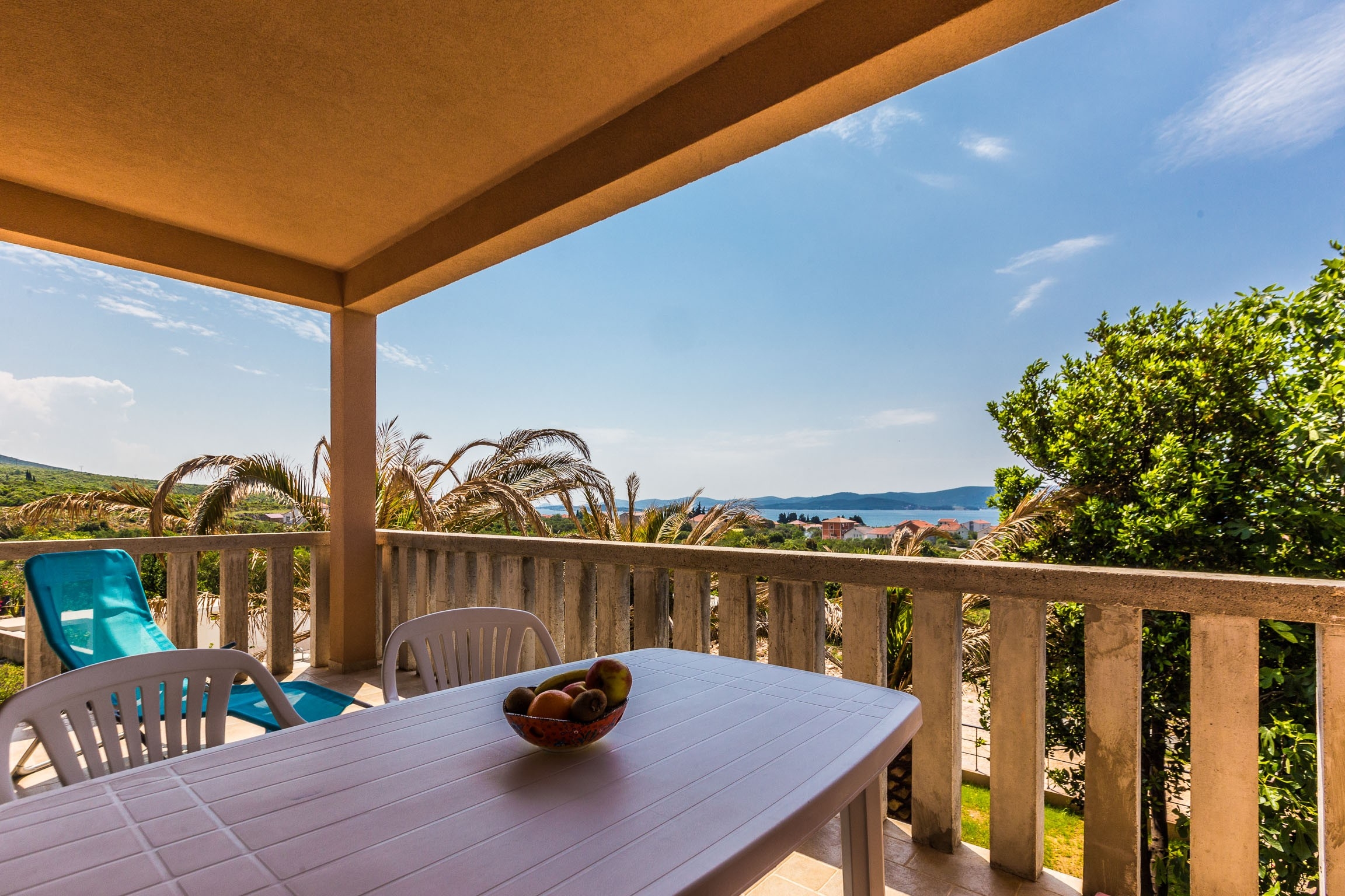 One bedroom apartment with terrace and sea view Sveti Petar, Biograd  A-c