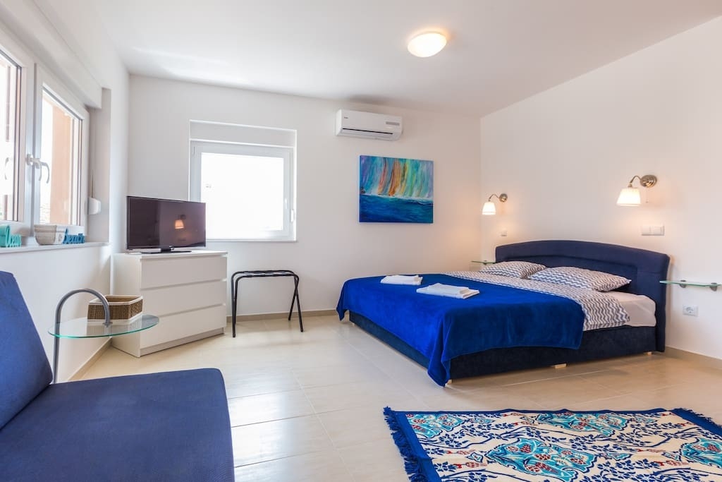Studio flat with terrace Sveti Petar, Biograd  AS-b