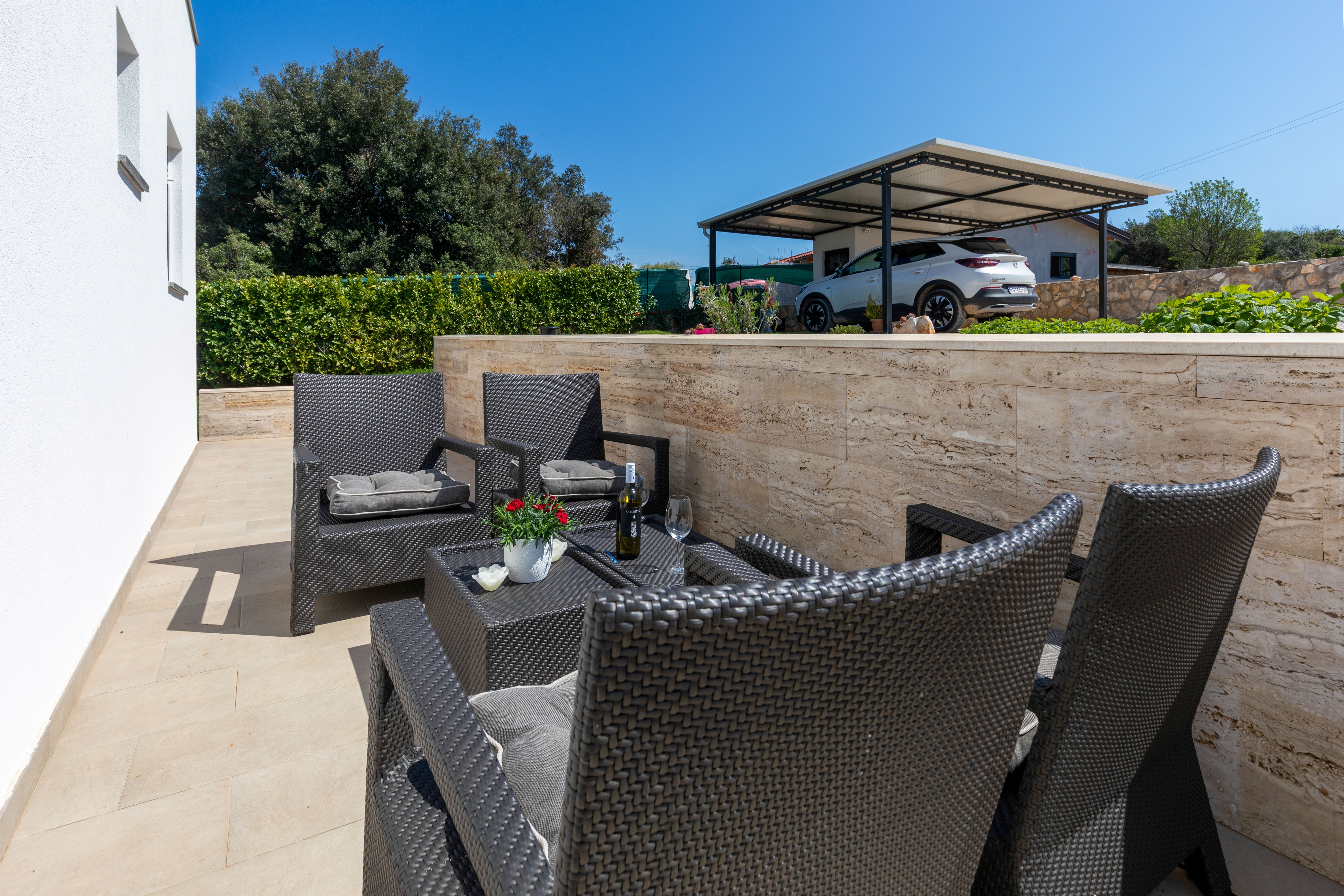 Two bedroom house with terrace Rovinj  K