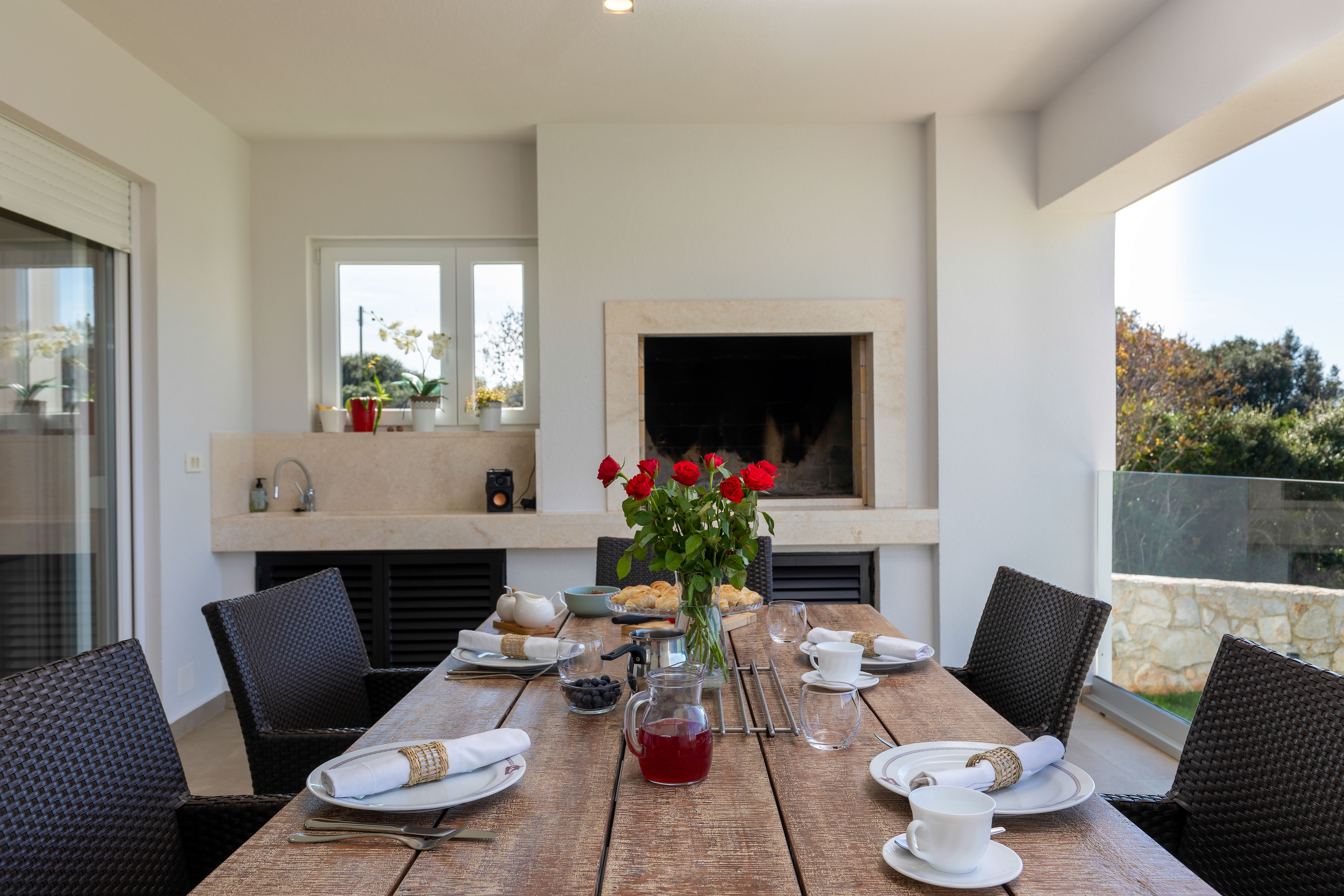 Two bedroom house with terrace Rovinj  K