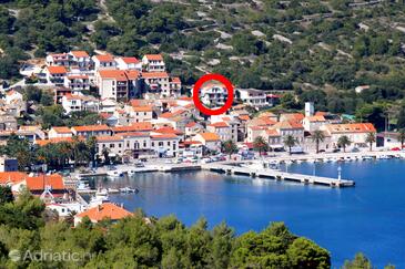 Property Vis, Vis, Property 2428 - Apartments near sea with pebble beach.