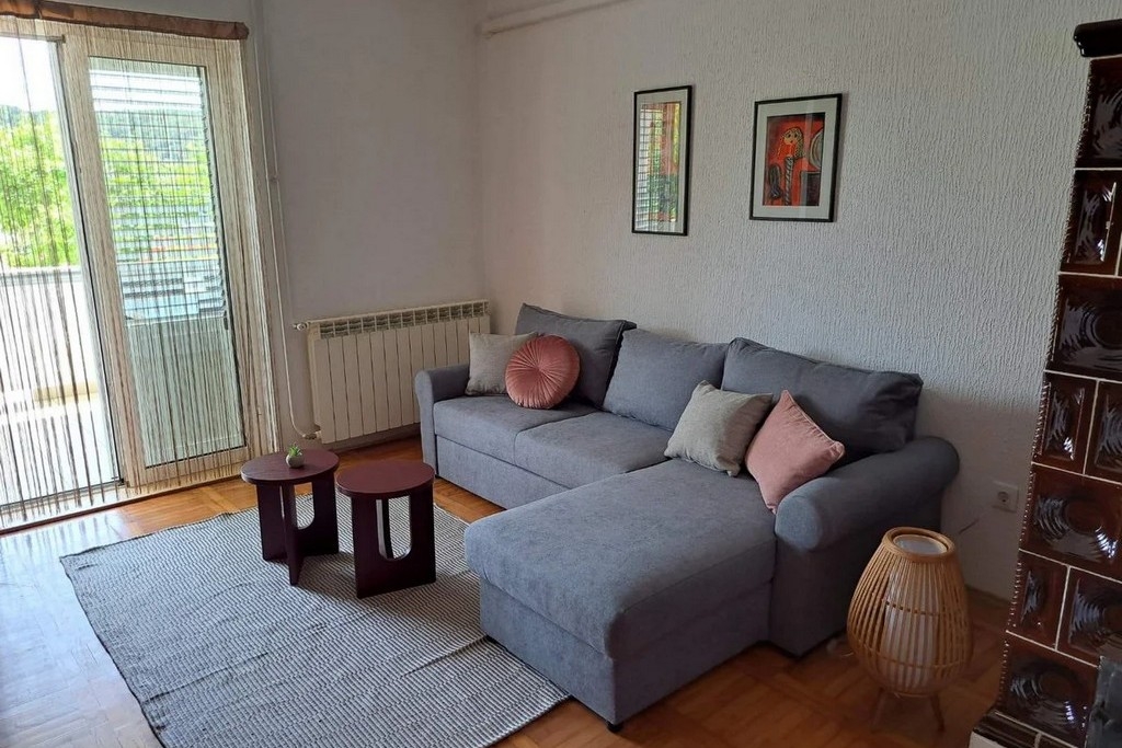 One bedroom apartment with terrace and sea view Palit, Rab  A-d