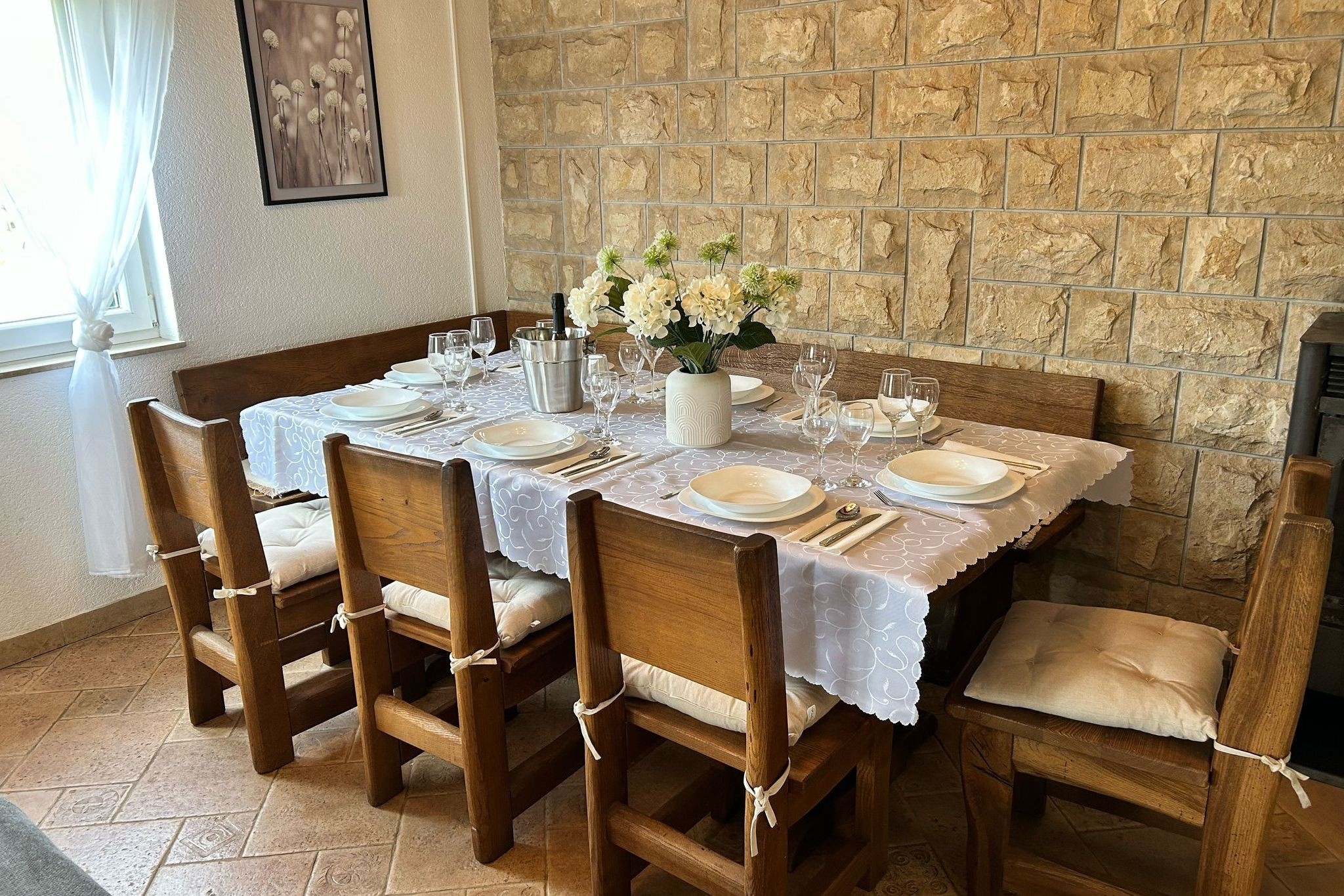 Four-bedroom house with terrace Maovice, Zagora (K-24306)