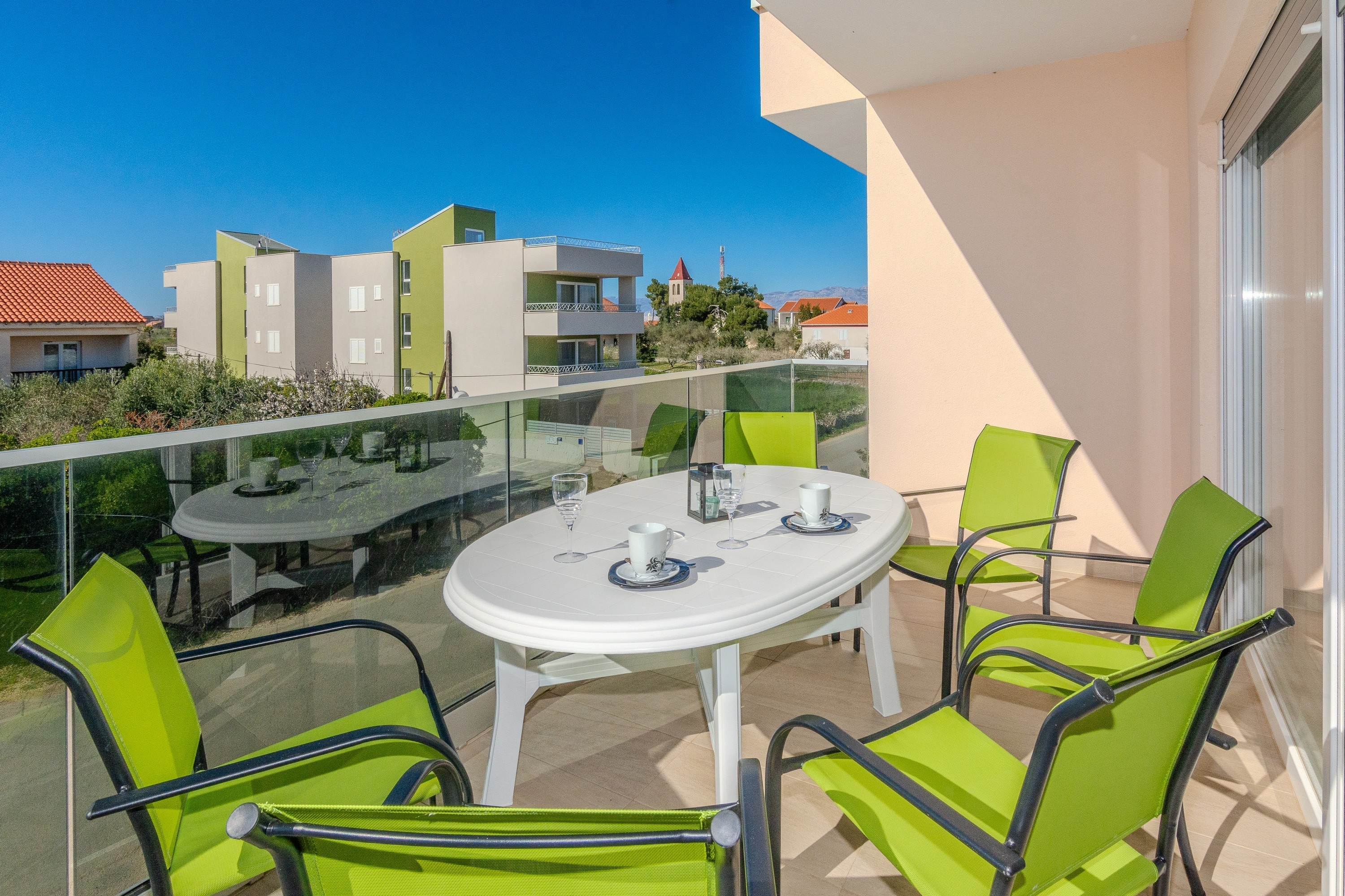 Three bedroom apartment with balcony Vir  A-a