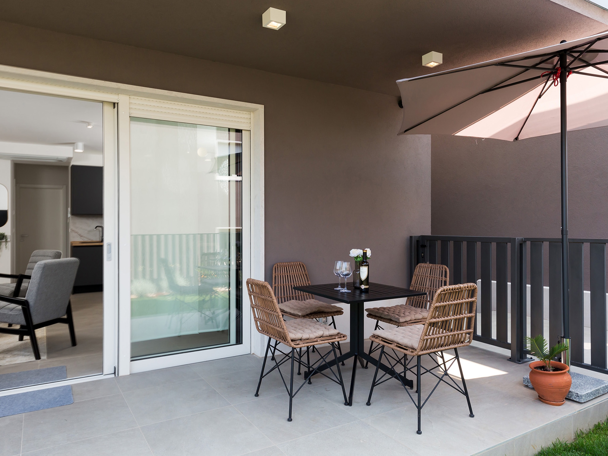 Two bedroom apartment with terrace Poreč  A-a