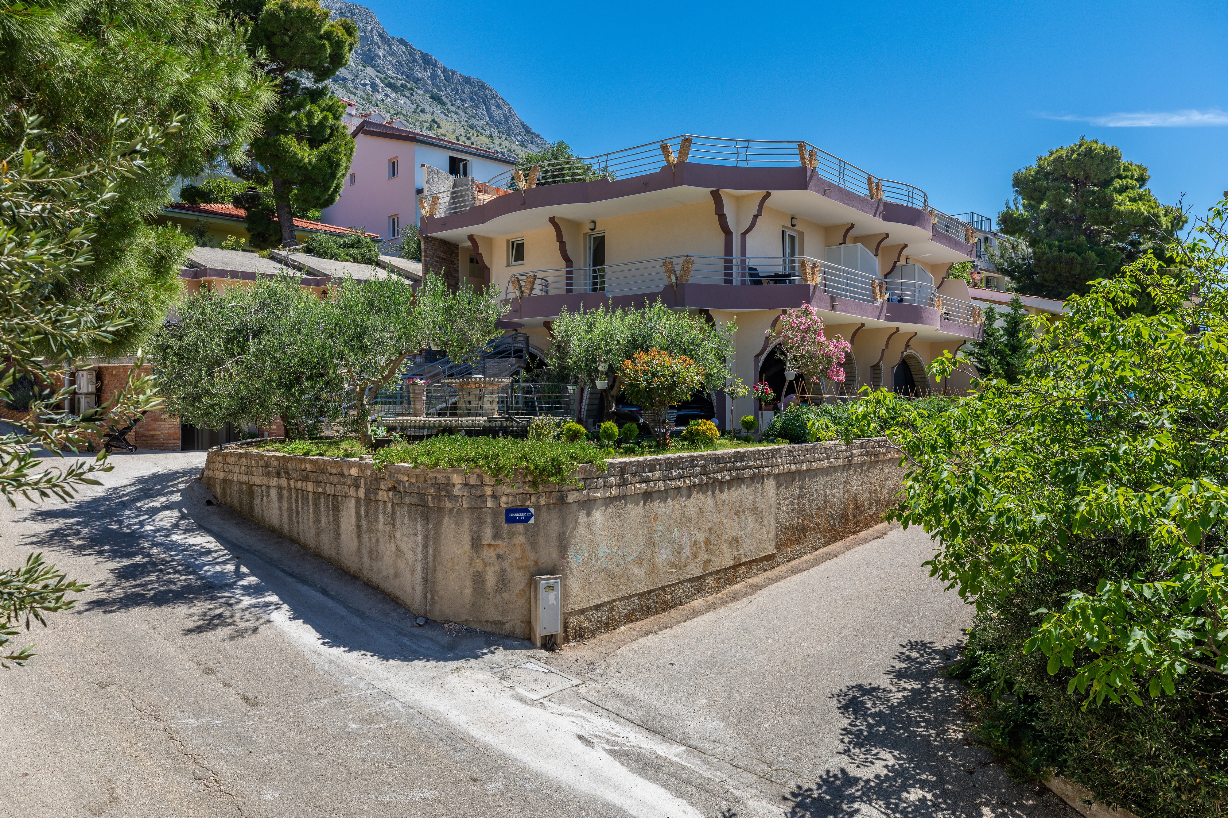 Studio S teraso in pogledom na morje Lokva Rogoznica, Omiš  AS-a