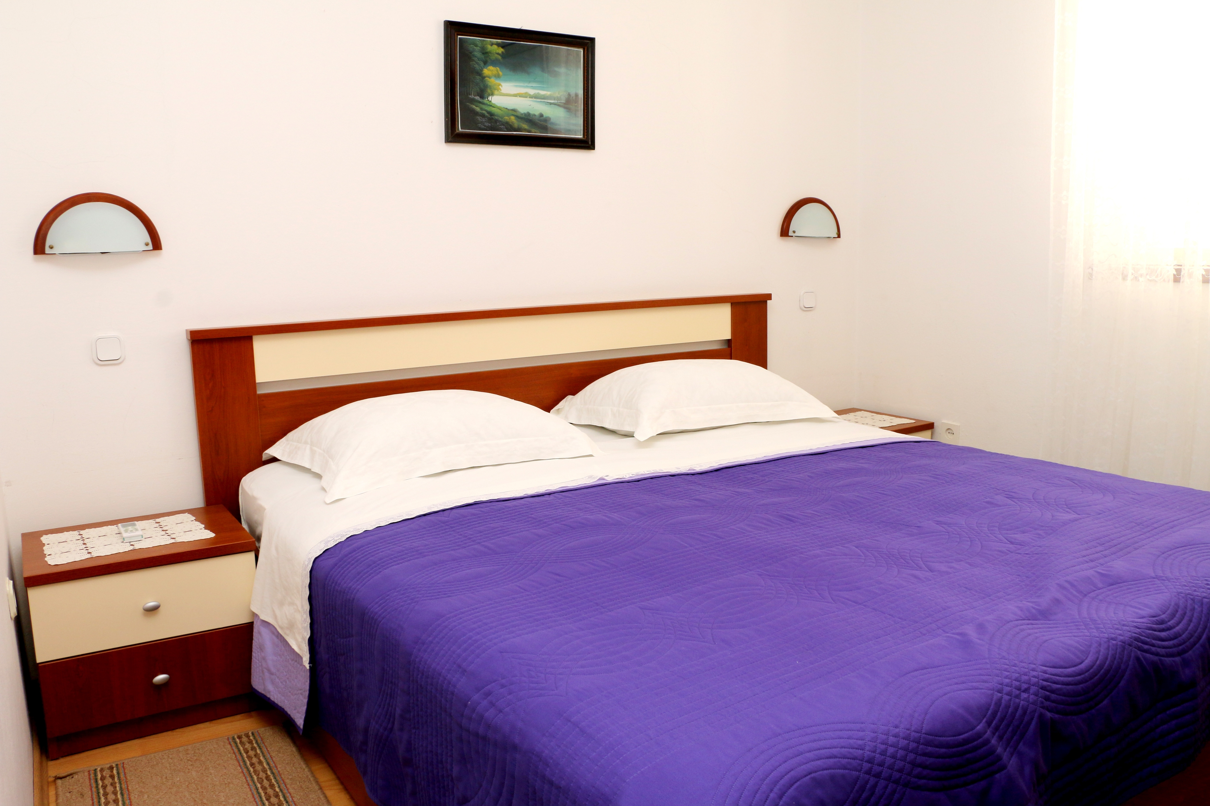 One bedroom apartment with balcony and sea view Kukljica, Ugljan  A-a