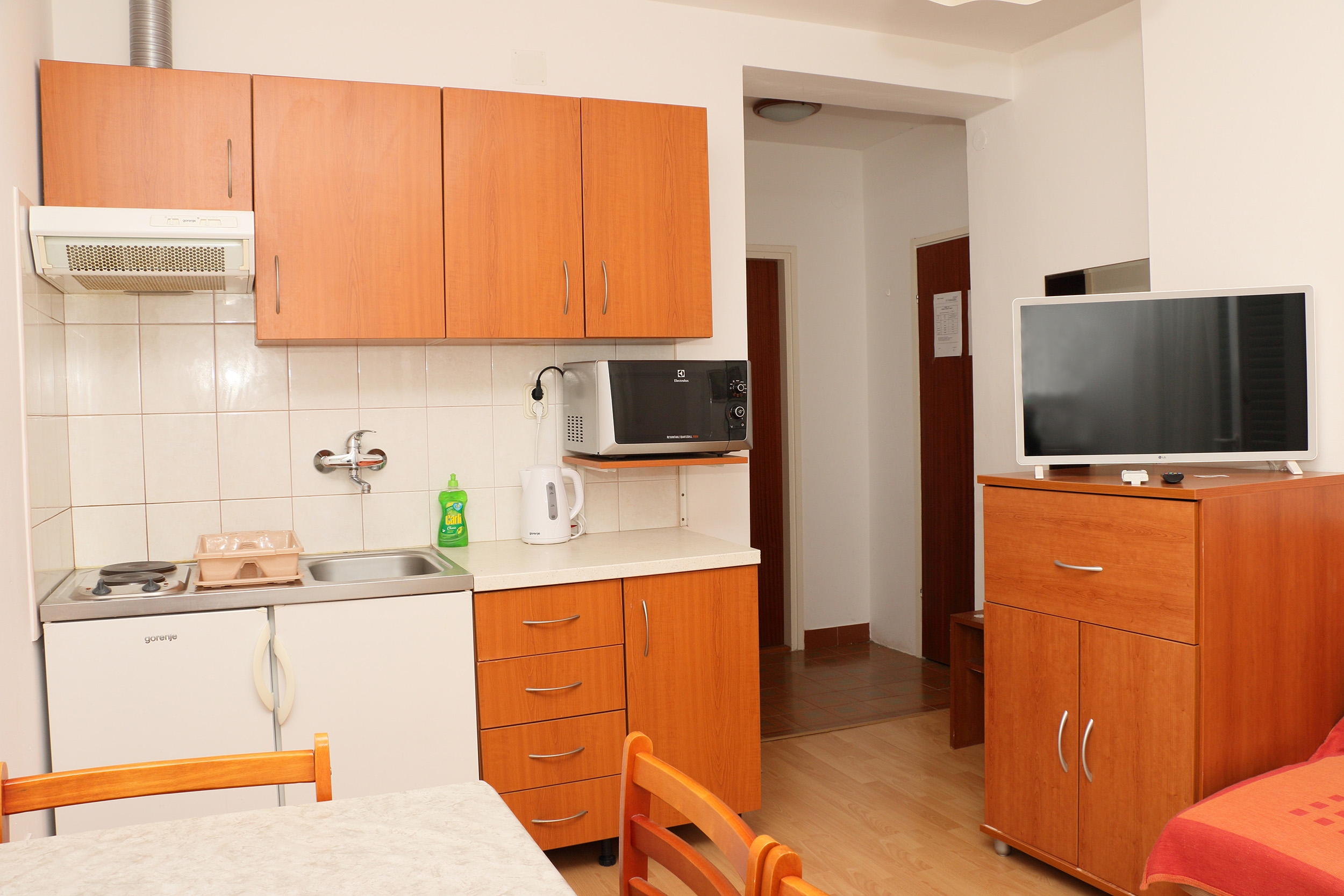 One bedroom apartment with balcony and sea view Kukljica, Ugljan  A-a
