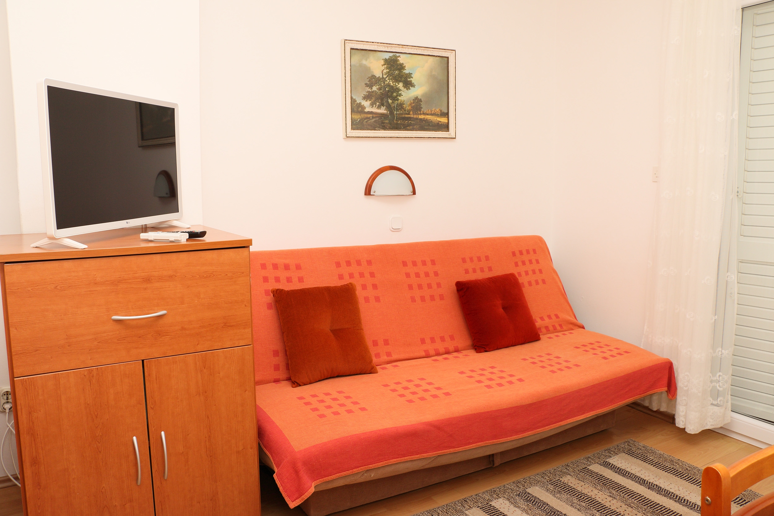 One bedroom apartment with balcony and sea view Kukljica, Ugljan  A-a