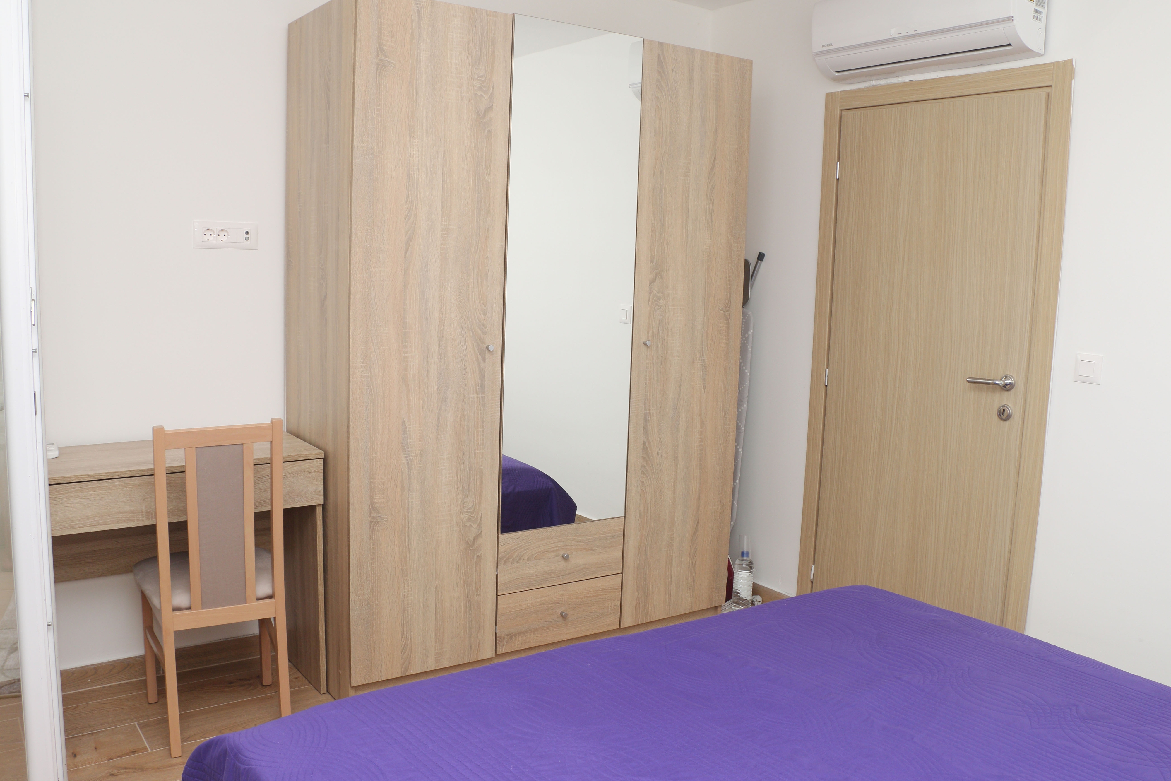 One bedroom apartment with balcony and sea view Kukljica, Ugljan  A-b