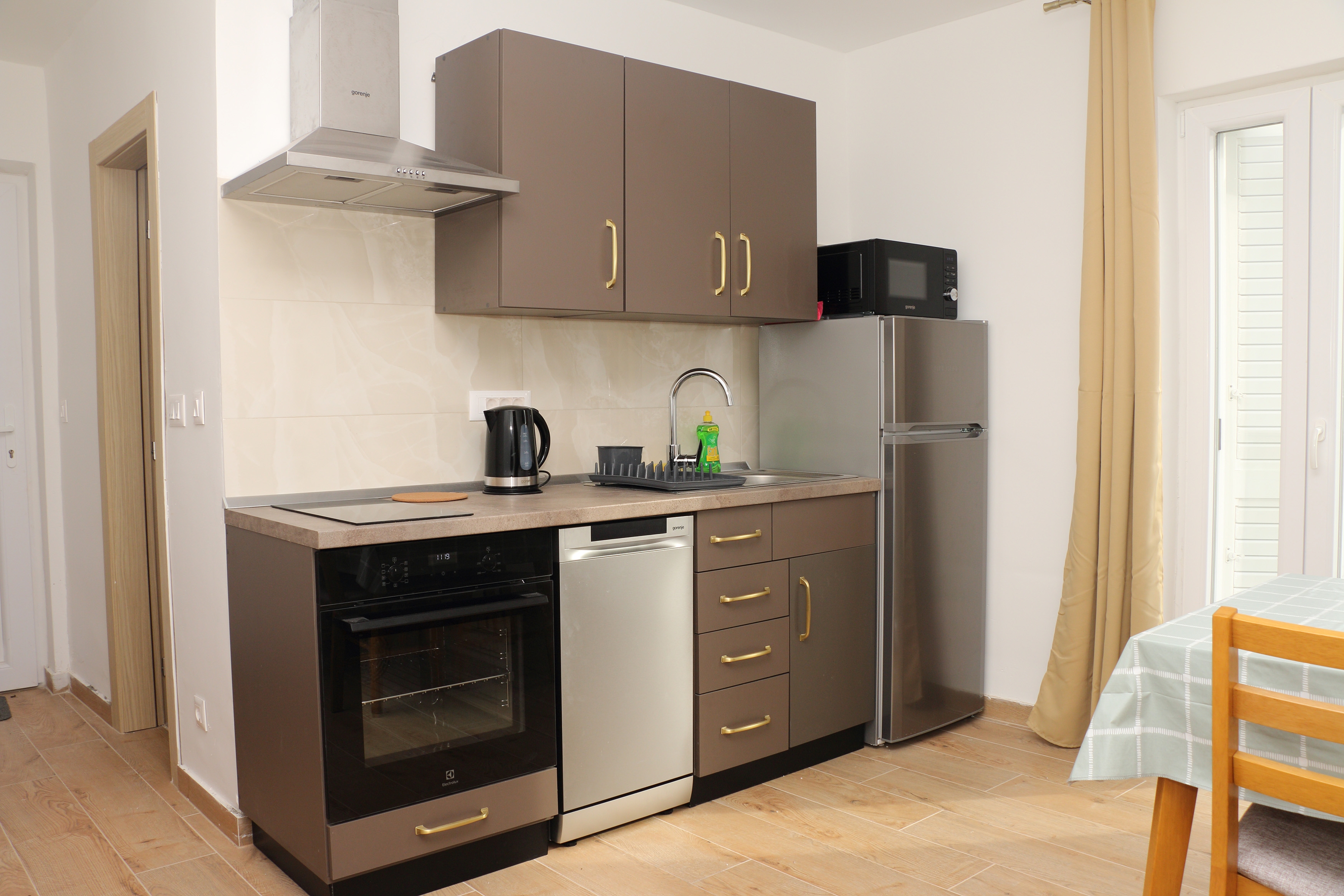 One bedroom apartment with balcony and sea view Kukljica, Ugljan  A-b