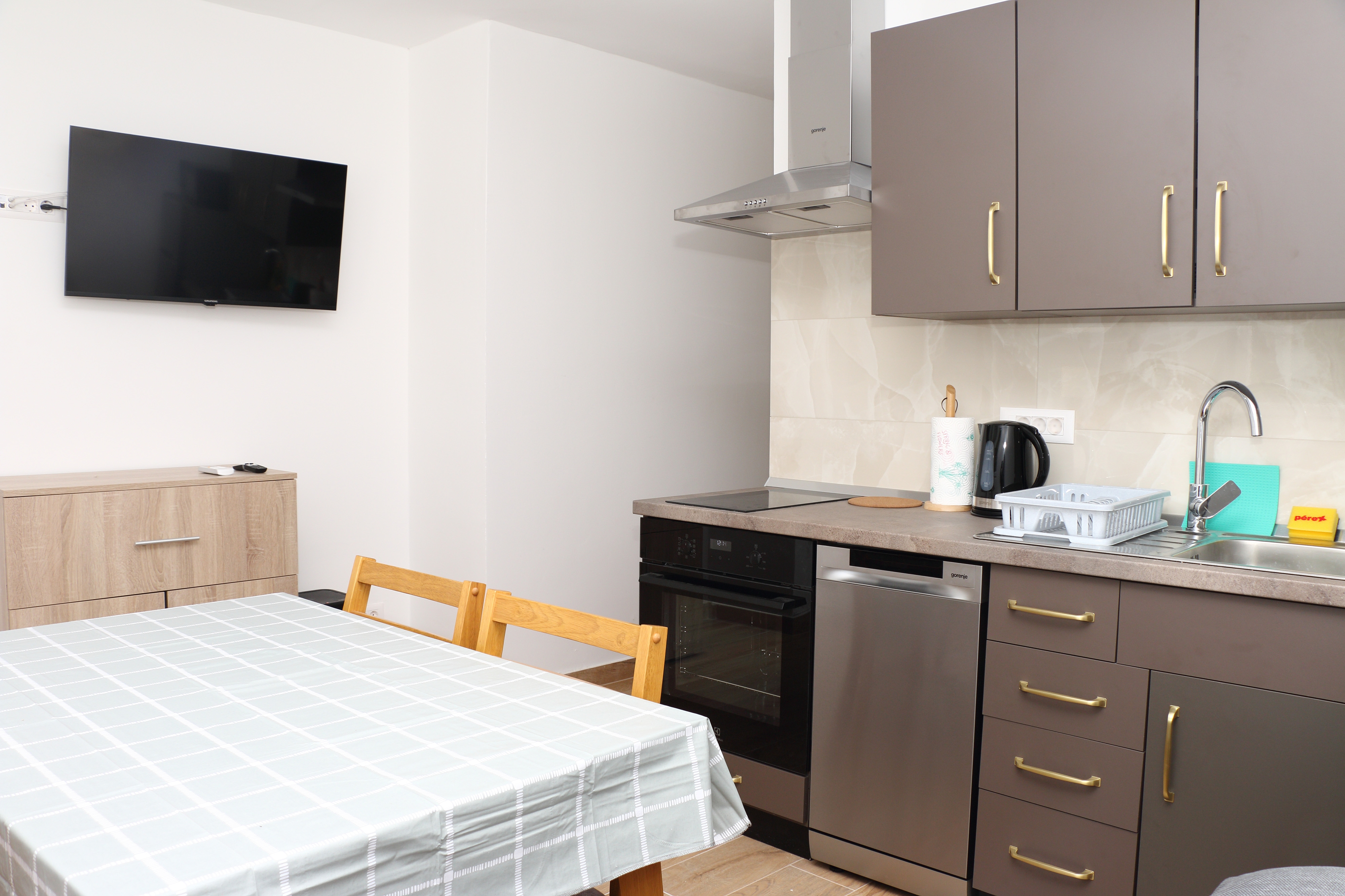One bedroom apartment with balcony and sea view Kukljica, Ugljan  A-c
