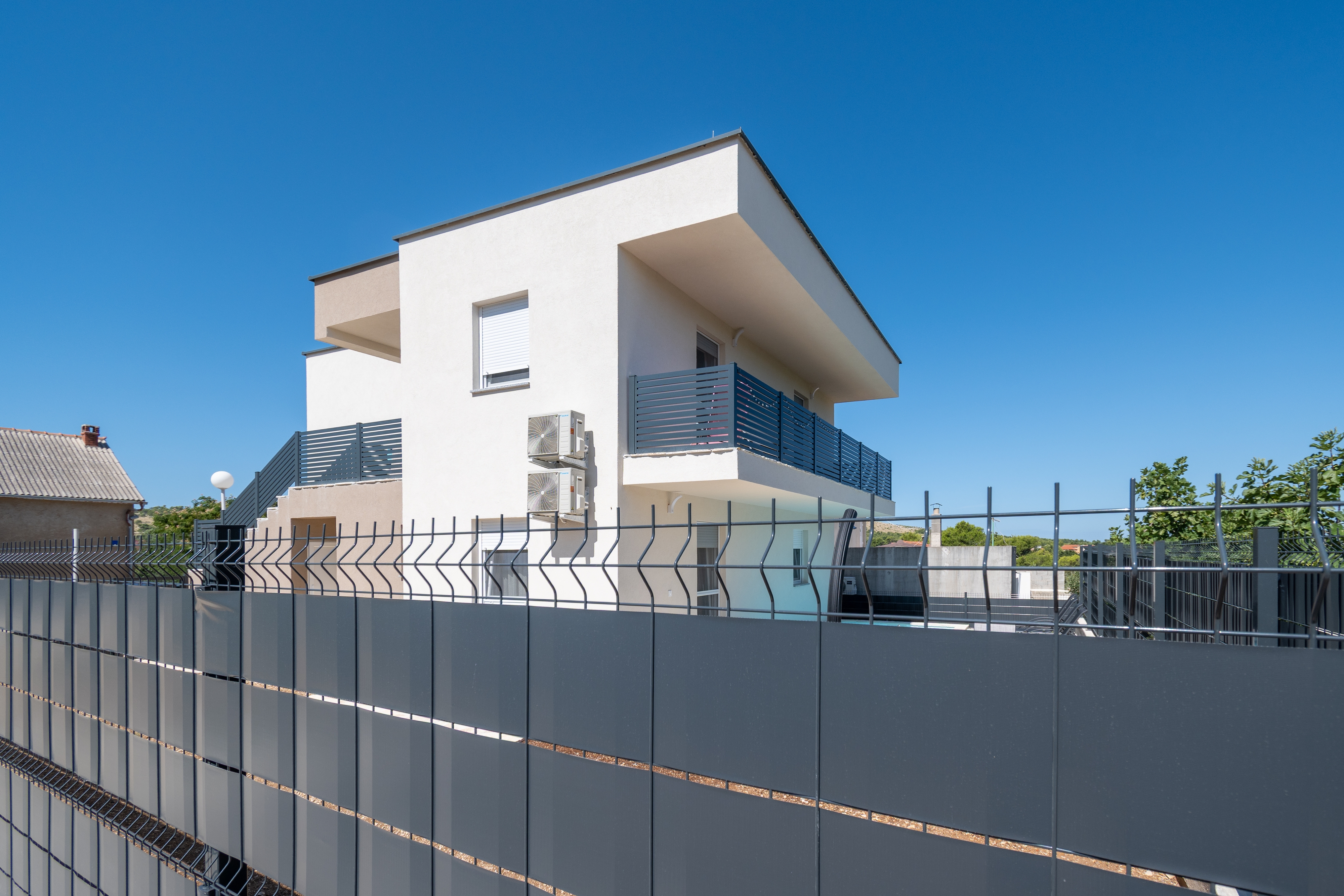 Dvosobni apartman s klimom Vir - Lozice, Vir  A-a