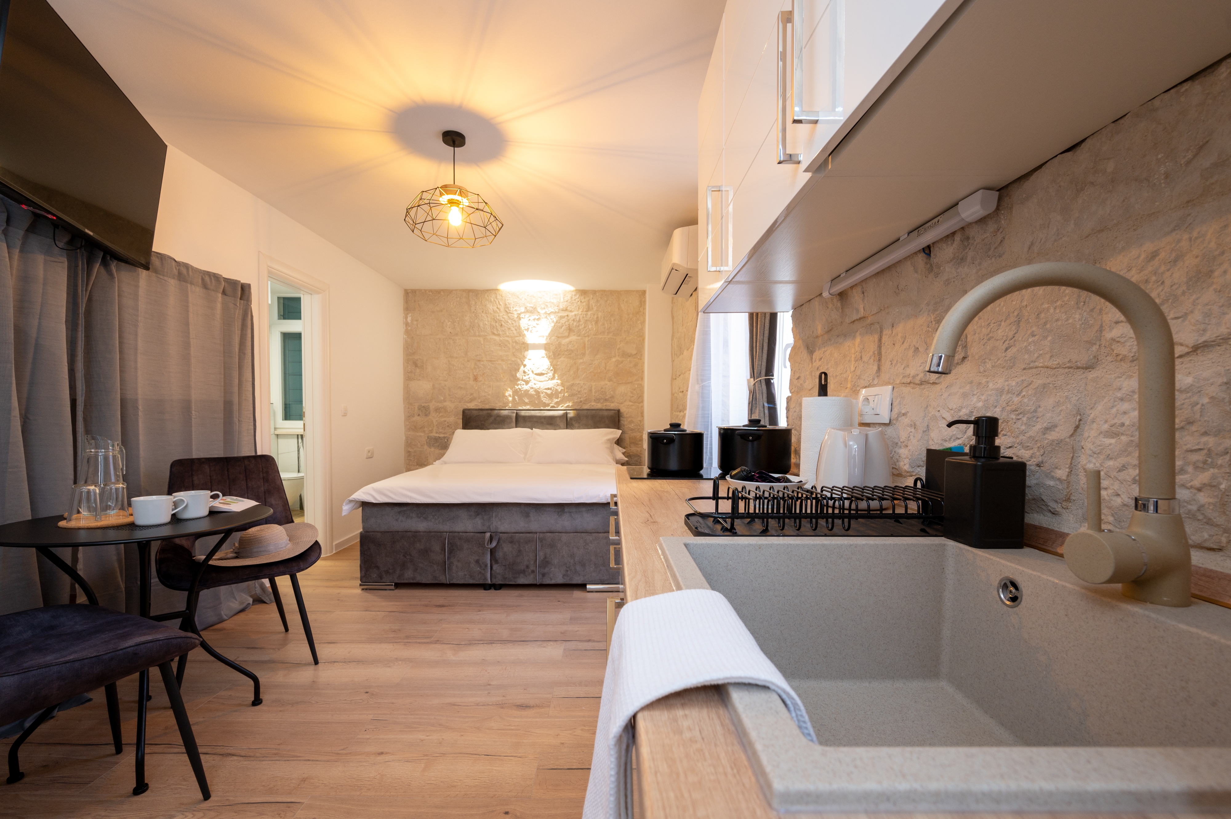 Studio flat with air-conditioning Trogir  AS-a