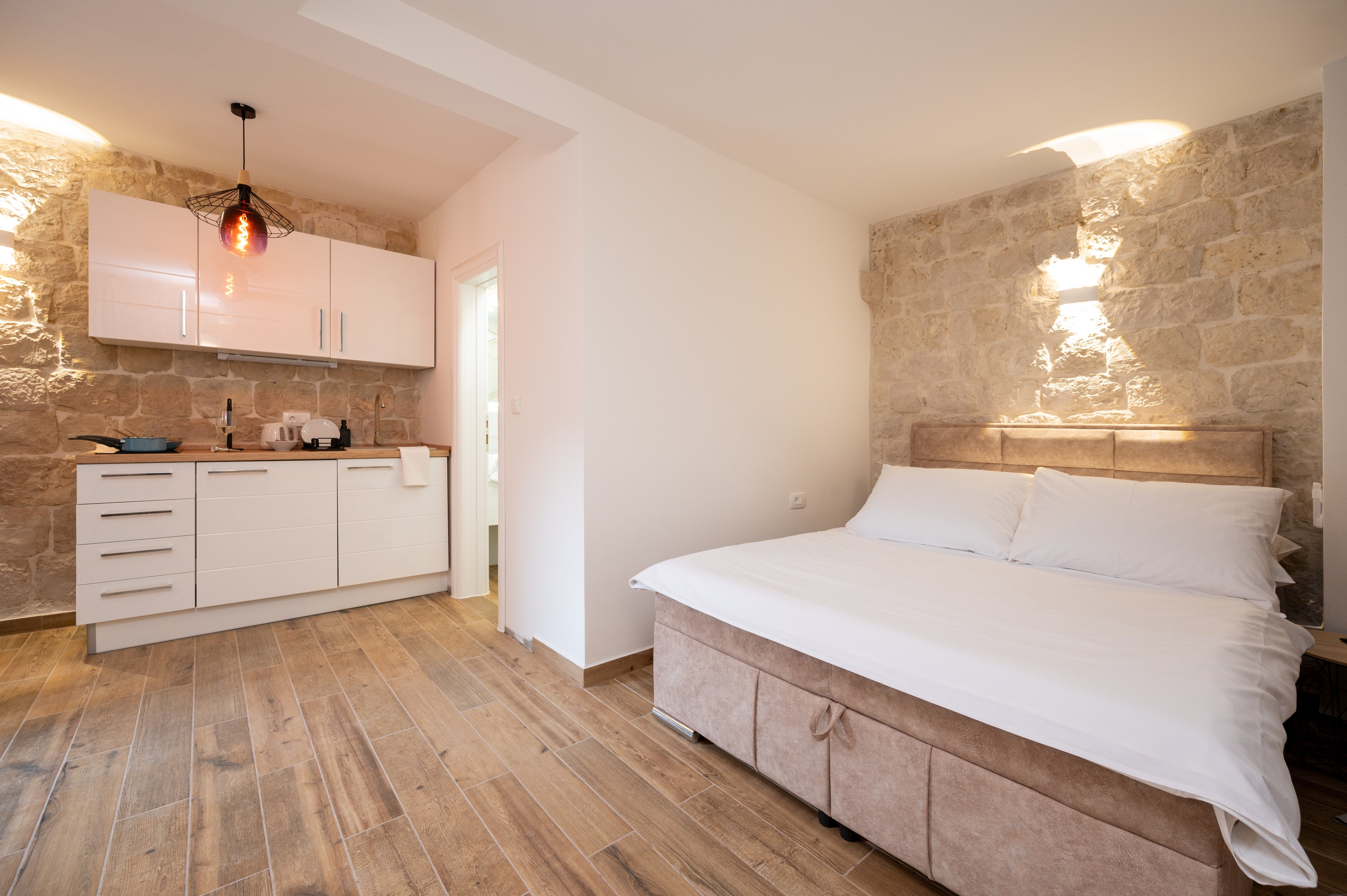 Studio flat with air-conditioning Trogir  AS-b