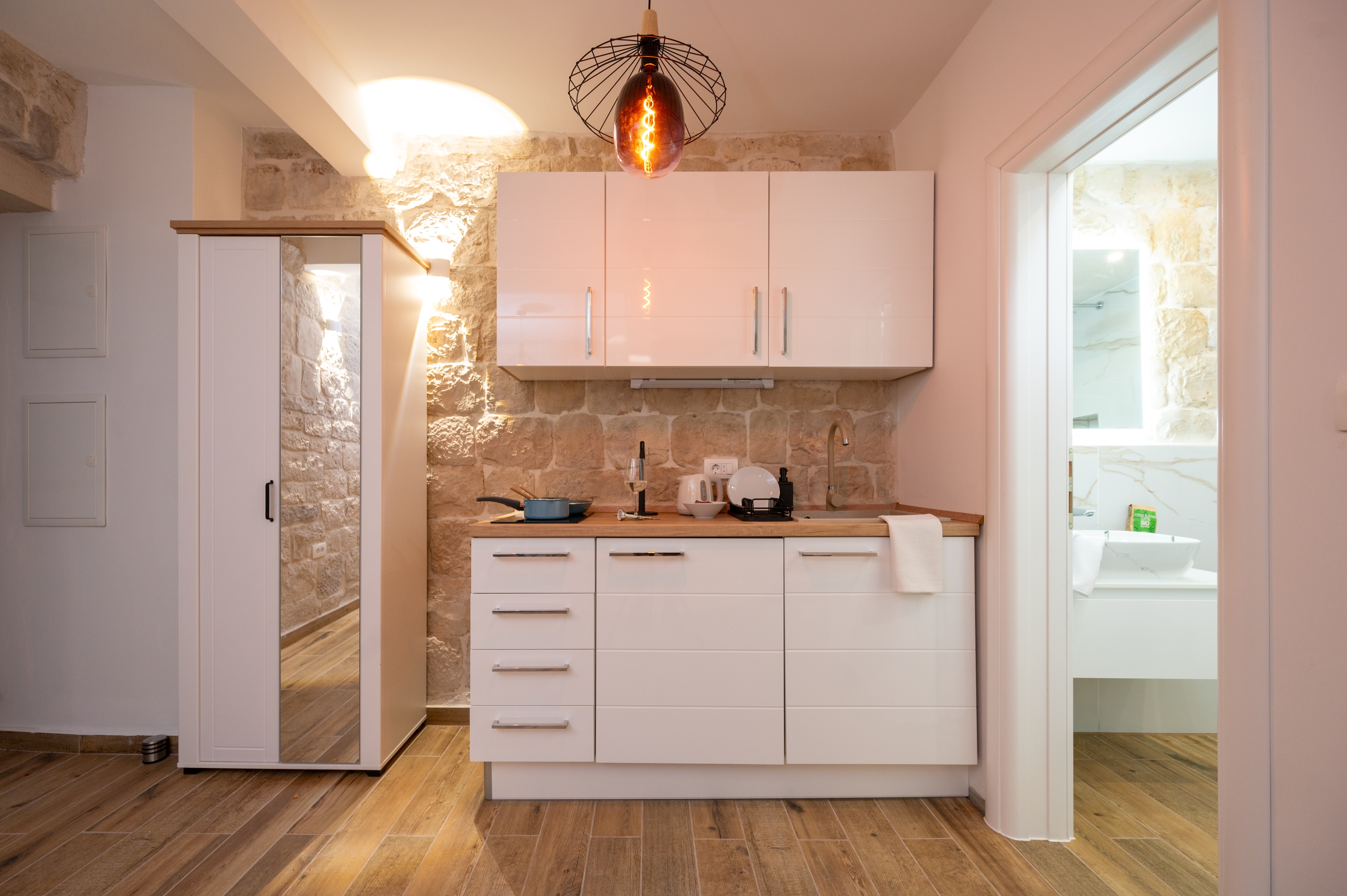 Studio flat with air-conditioning Trogir  AS-b