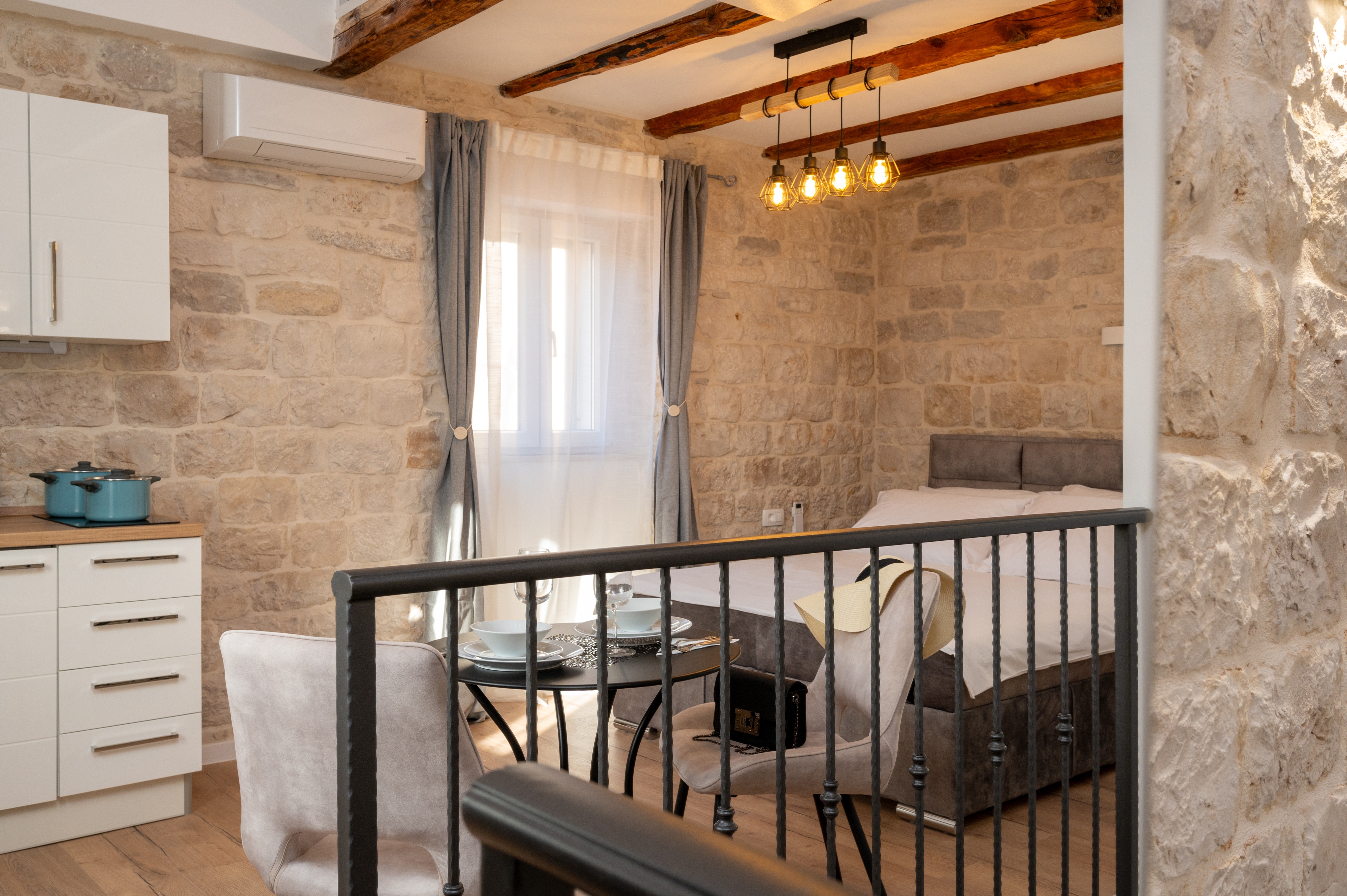 Studio flat with air-conditioning Trogir  AS-c
