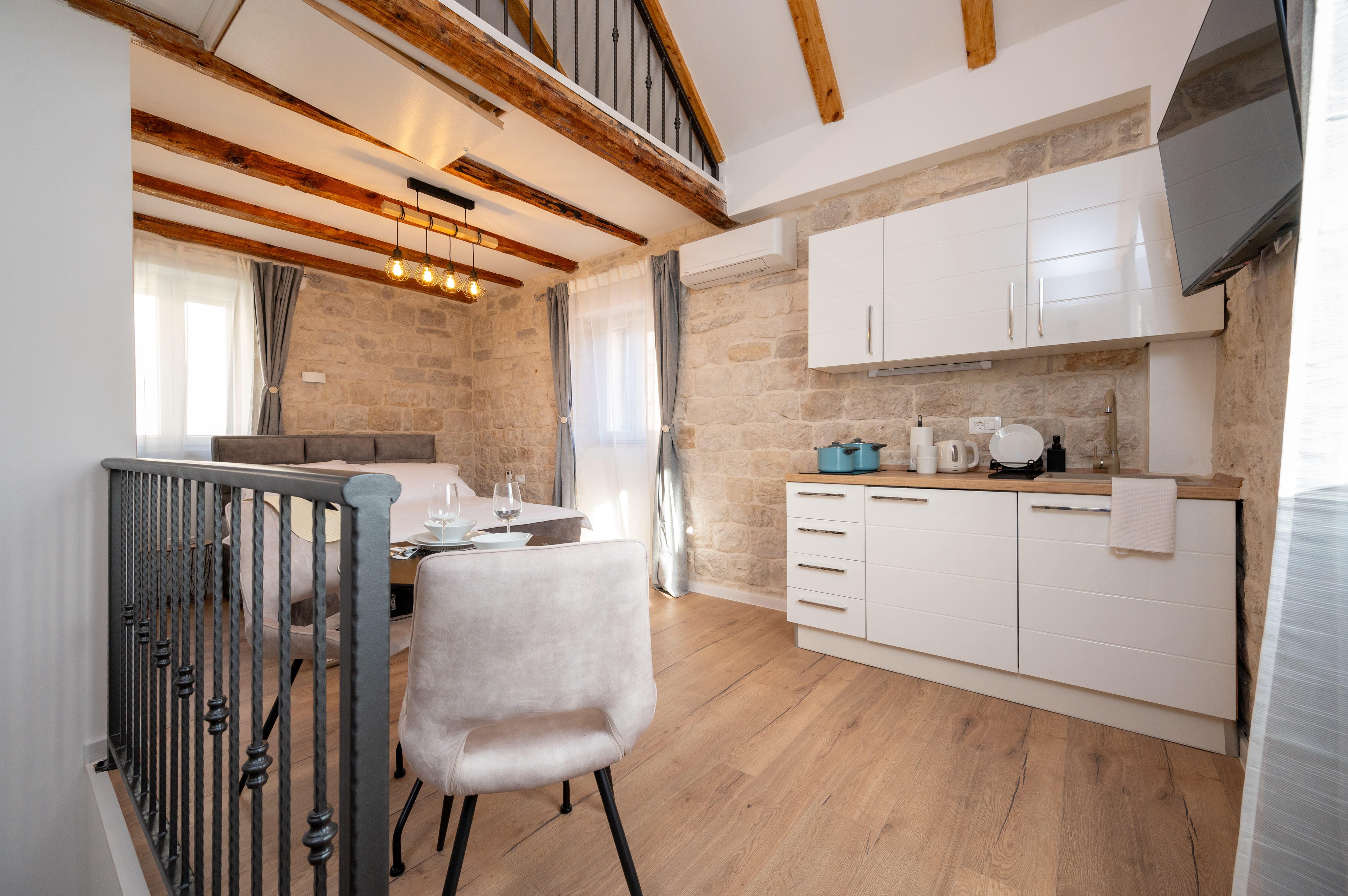 Studio flat with air-conditioning Trogir  AS-c