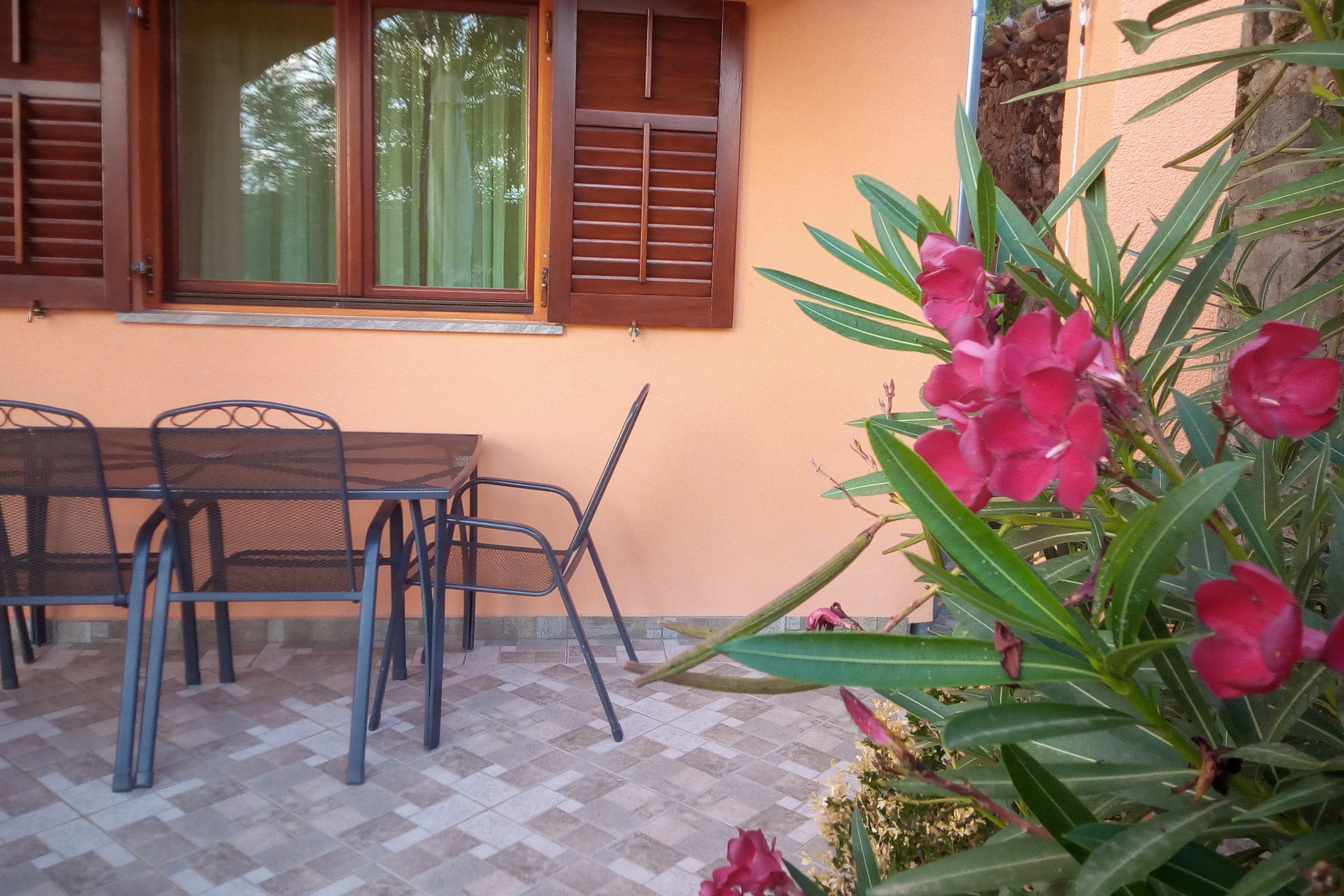 One bedroom apartment with terrace and sea view Rovanjska, Paklenica (A-24348-a)