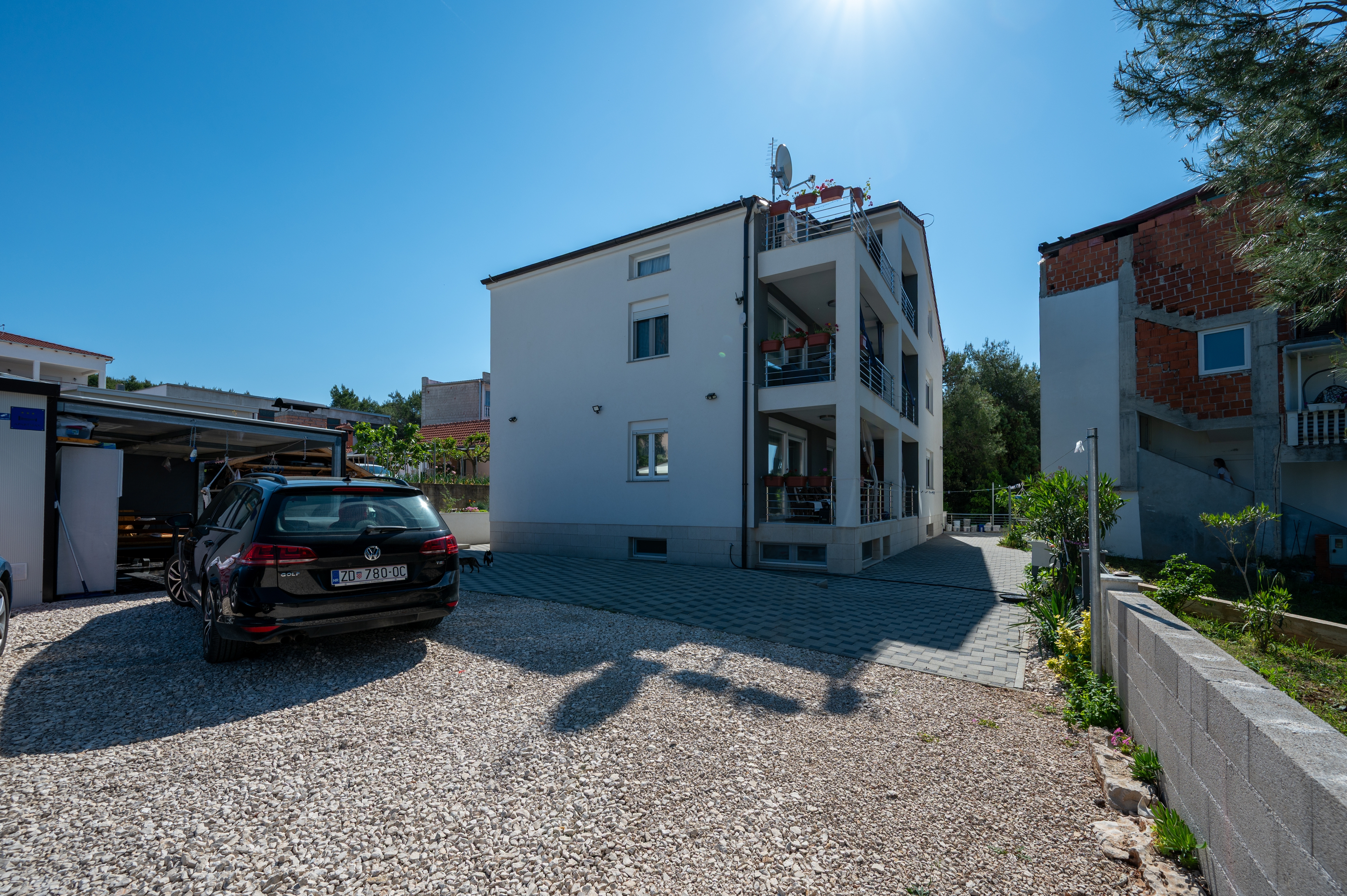 One bedroom apartment with air-conditioning Sukošan, Zadar  A-c