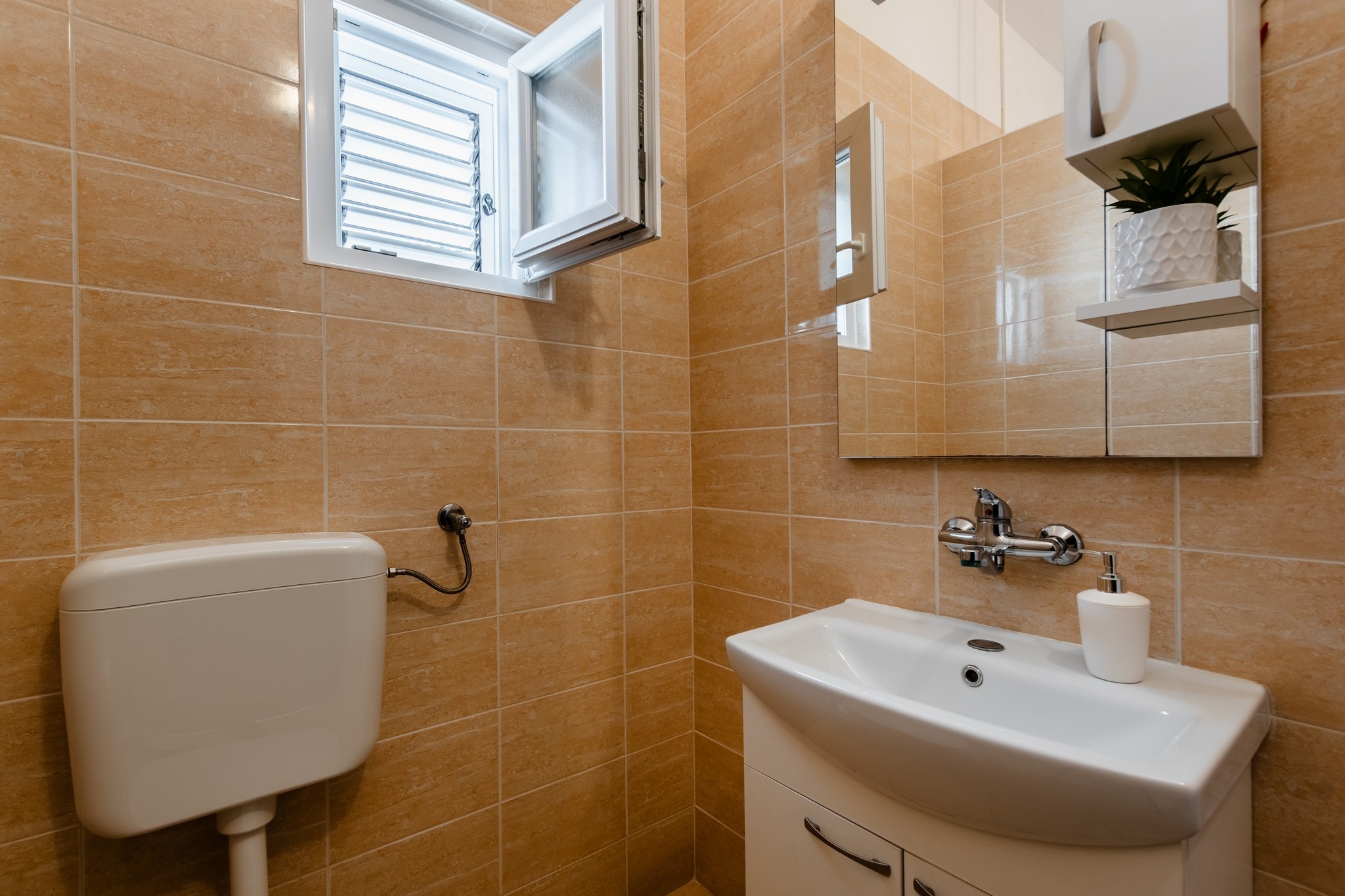 Studio flat with terrace Vrsi - Mulo, Zadar  AS-a