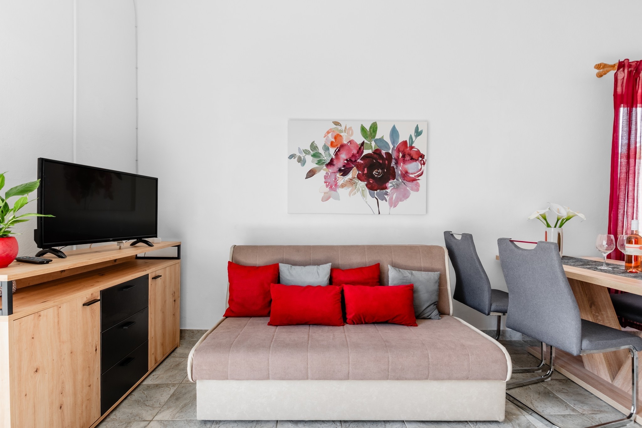 Studio flat with terrace Vrsi - Mulo, Zadar (AS-24353-a)