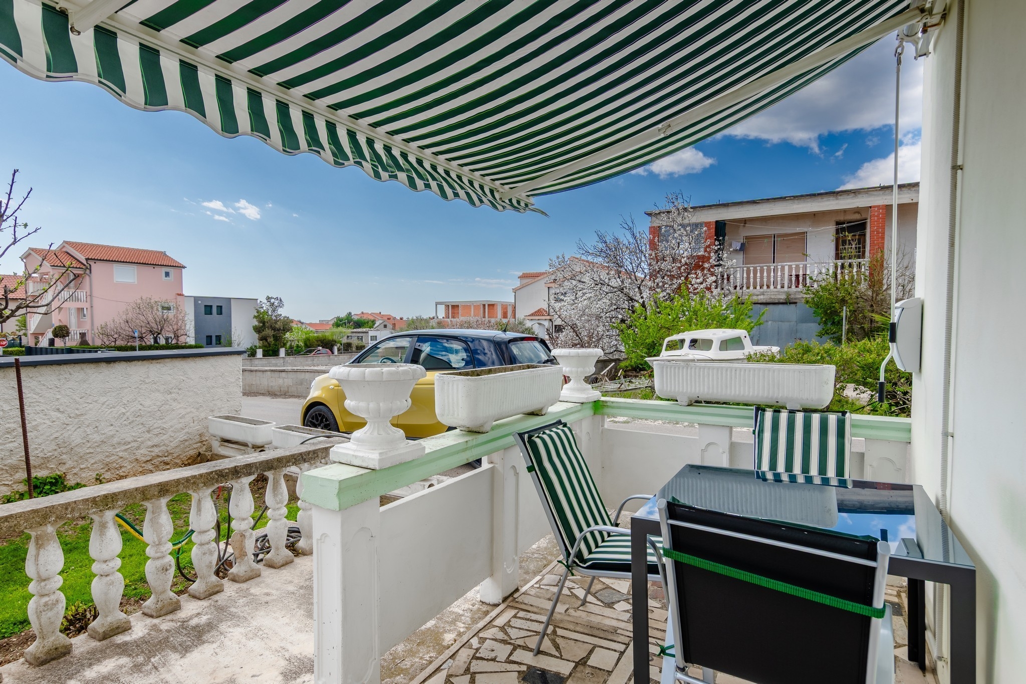 Studio flat with terrace Vrsi - Mulo, Zadar  AS-a