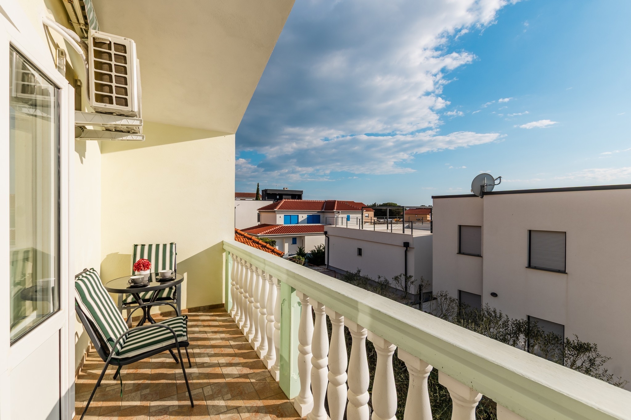 Studio flat with balcony Vrsi - Mulo, Zadar  AS-c