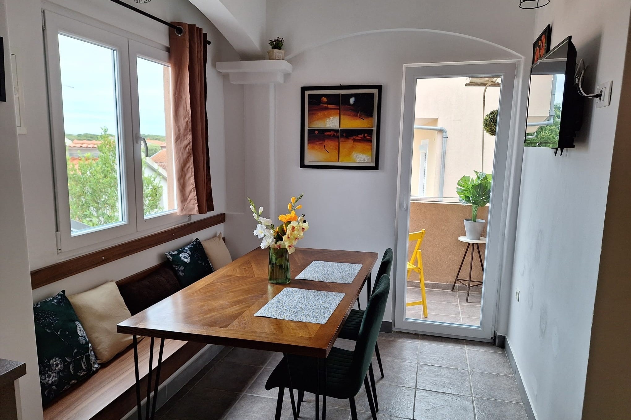 Jednosobni apartman s balkonom Biograd na Moru, Biograd  A-a