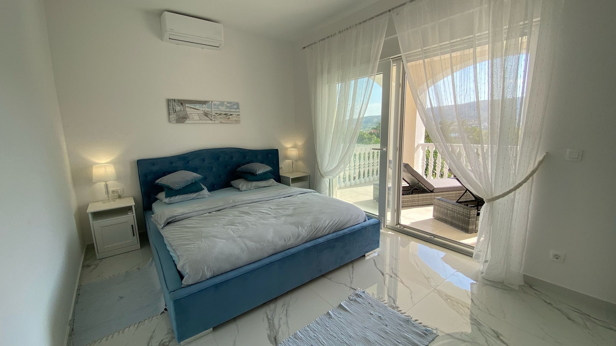 Dvosobni apartma S teraso Pag  A-a