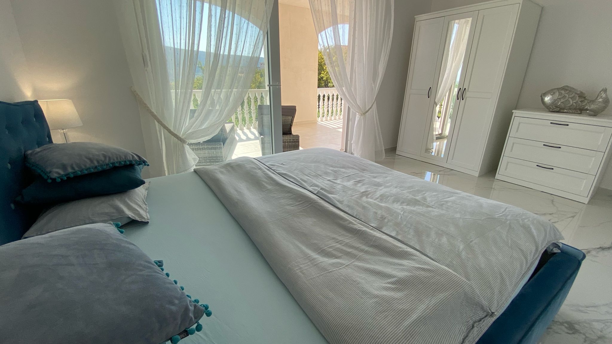 Dvosobni apartma S teraso Pag  A-a